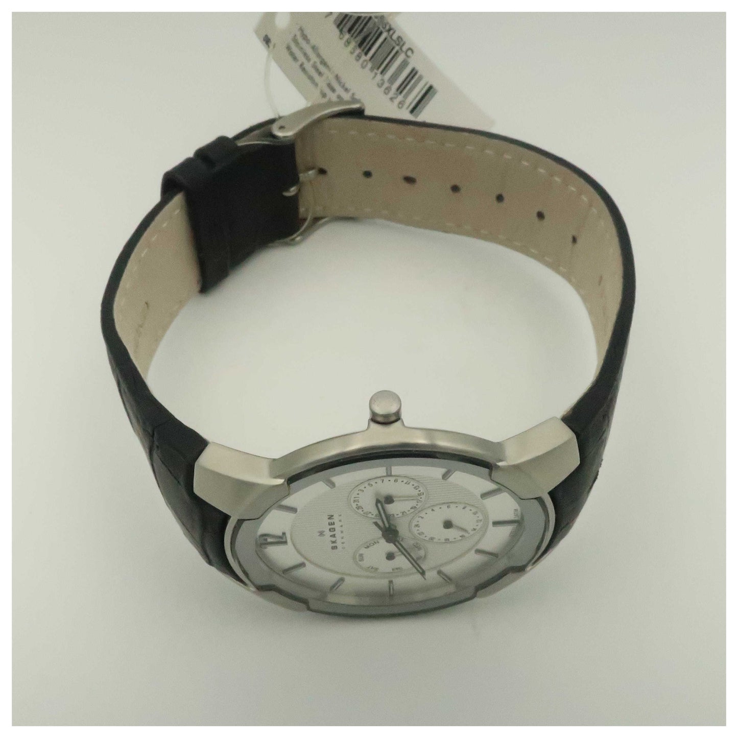 Skagen Leather Men's Japanese Quartz (Battery-Powered) Watch 856XLSLC-PO - Image #8