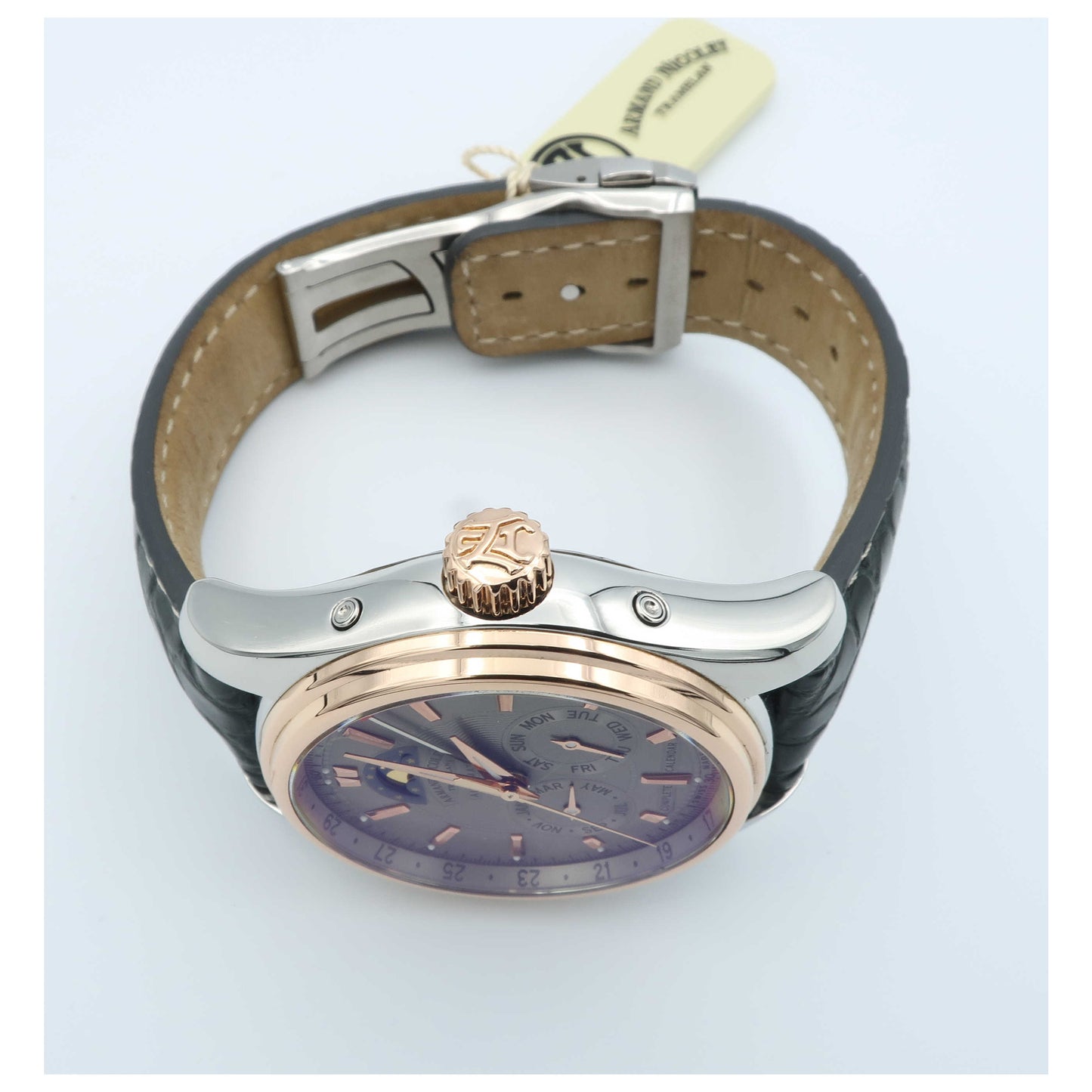 Armand Nicolet M02 Men's Automatic Watch 8642B-2-GRP974GR2-SD - Image #8