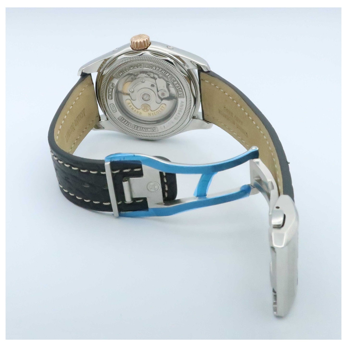 Armand Nicolet M02 Men's Automatic Watch 8642B-2GRP974GR2-SDV - Image #7
