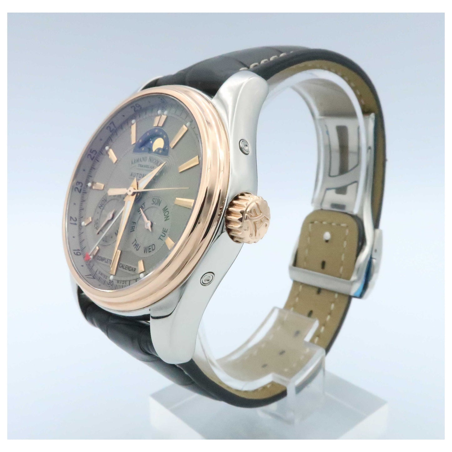 Armand Nicolet M02 Men's Automatic Watch 8642B-2GRP974GR2-SDV - Image #4