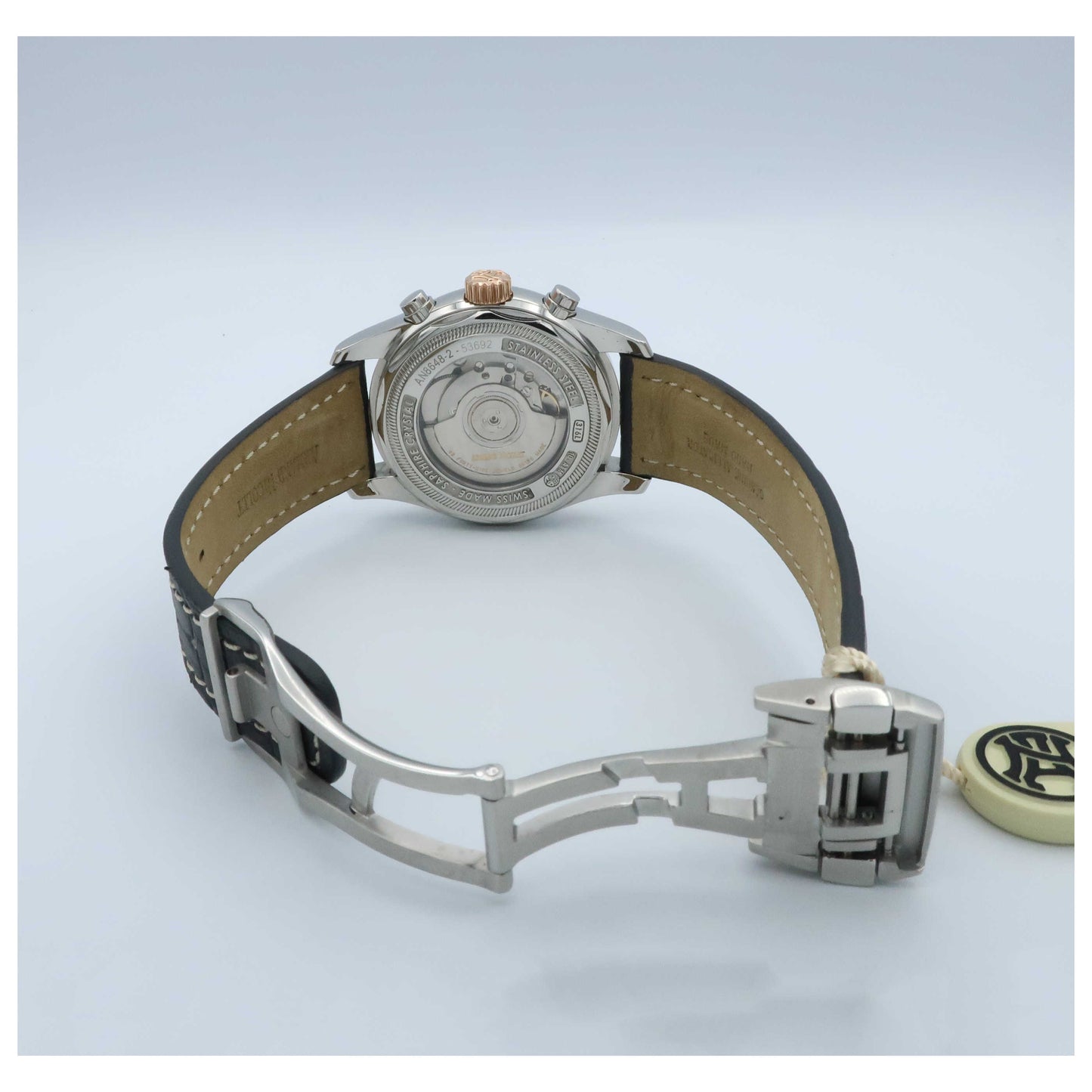 Armand Nicolet M02 Men's Automatic Watch 8648A-2-GRP974GR2-SD - Image #7