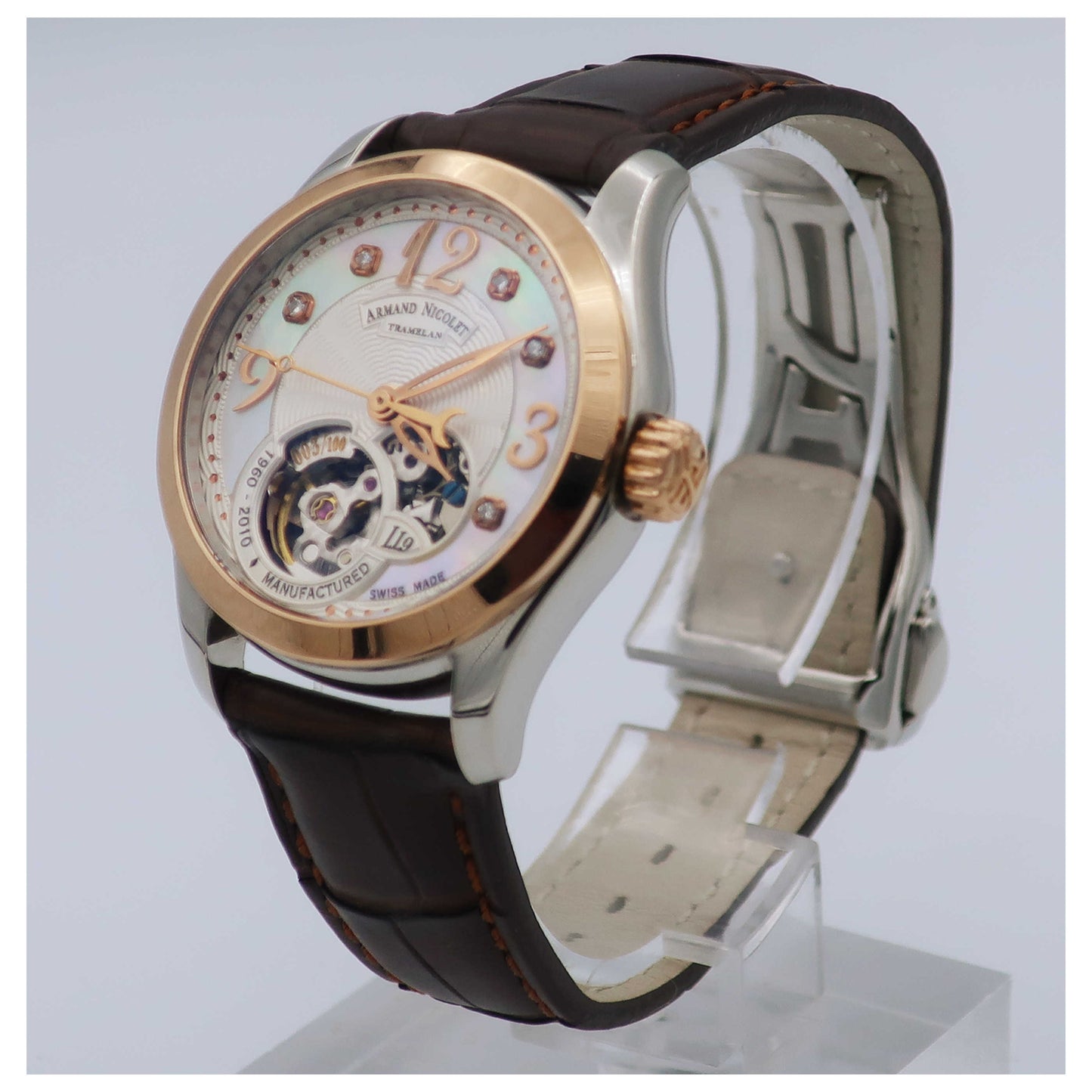 Armand Nicolet LL9 Women's Automatic Watch 8653A-AN-P953MR8-SD - Image #4
