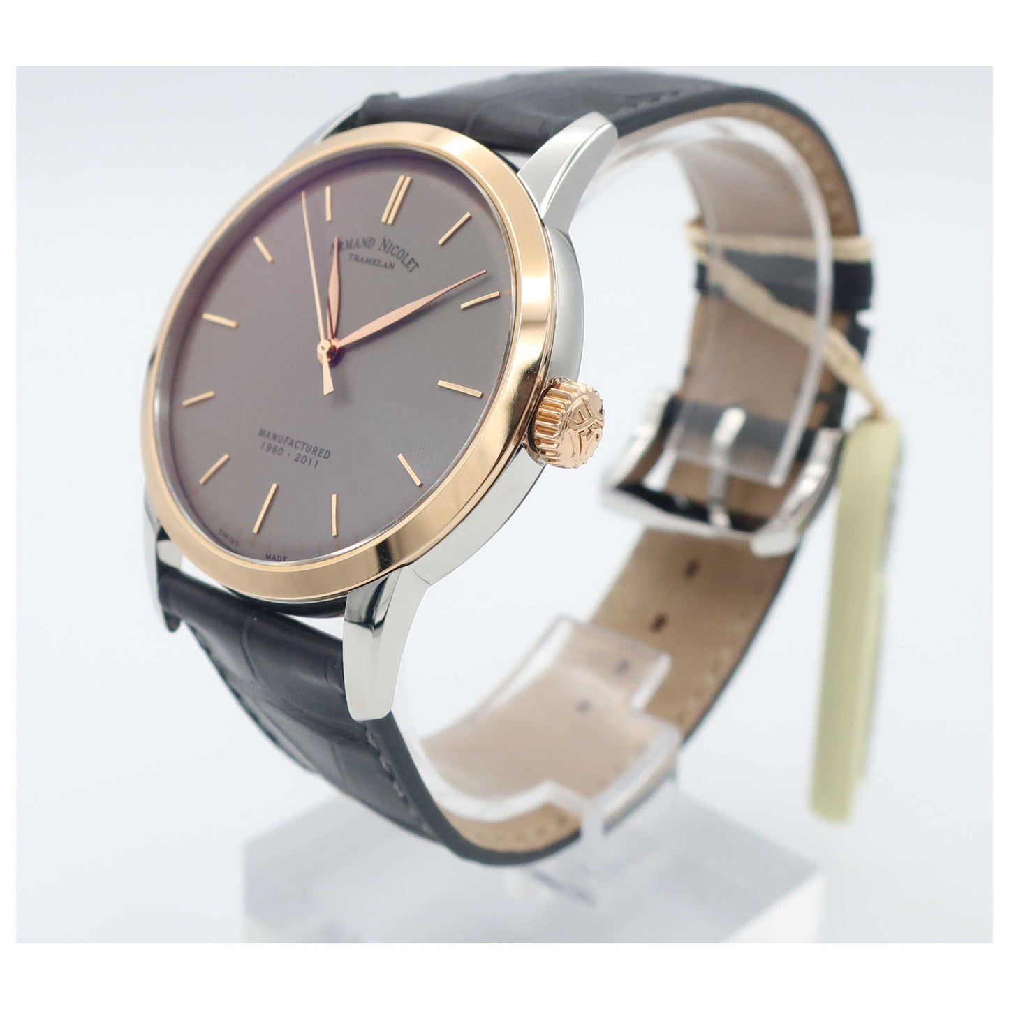 Armand Nicolet L10 Men's Manual-Wind Watch 8670A-GR-P670GR1-SD - Image #4