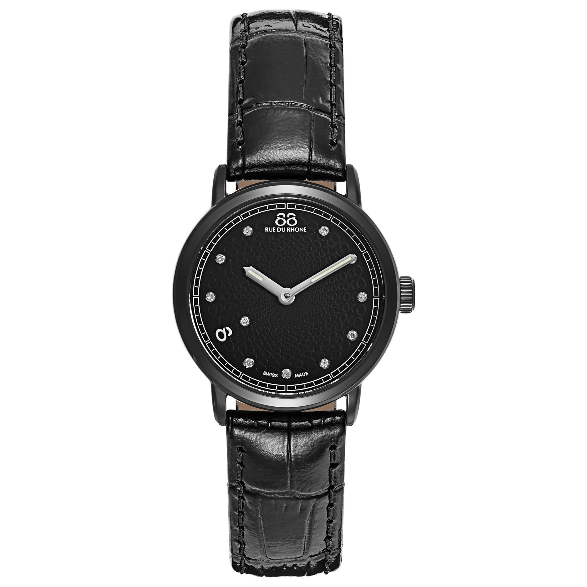 Front view of 88 Rue du Rhone Double 8 Origin Women's Swiss Quartz (Battery-Powered) Watch 87WA120001