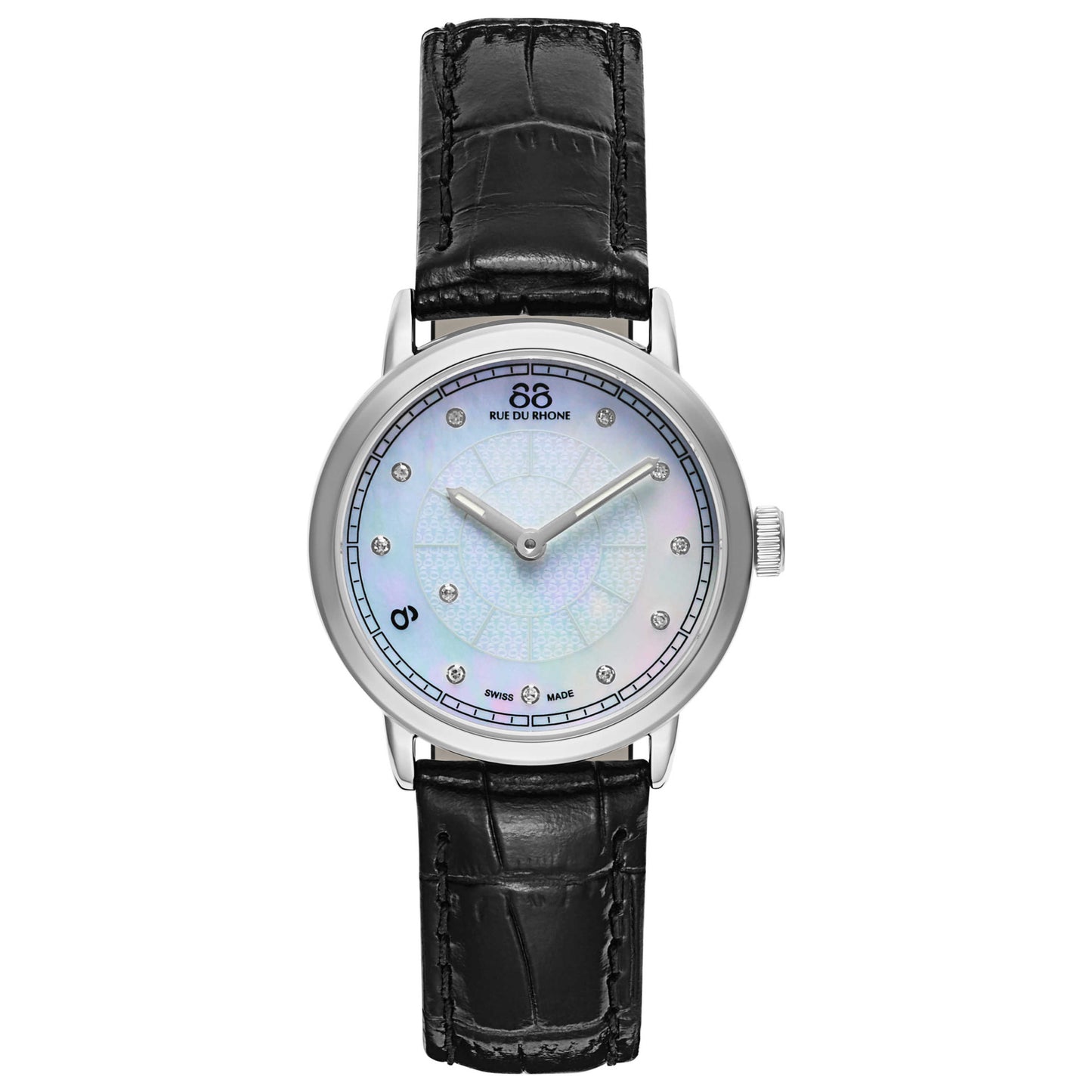 Front view of 88 Rue du Rhone Double 8 Origin Women's Swiss Quartz (Battery-Powered) Watch 87WA120004