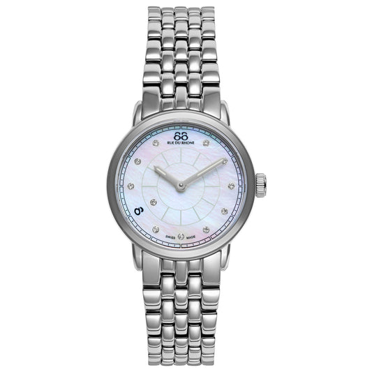 Front view of 88 Rue du Rhone Double 8 Origin Women's Swiss Quartz (Battery-Powered) Watch 87WA120005