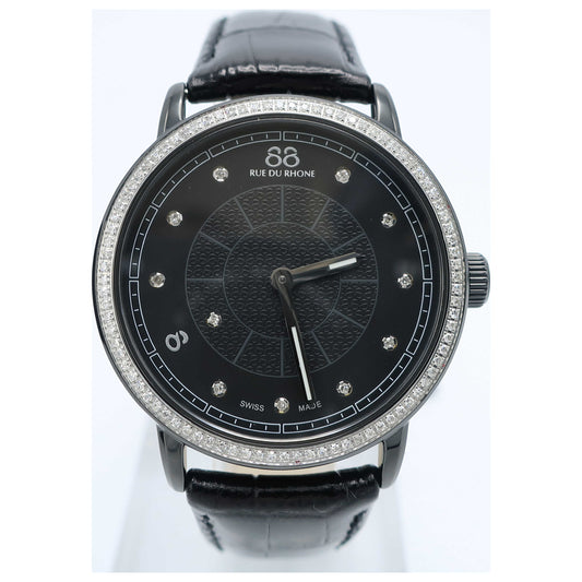 Front view of 88 Rue du Rhone Double 8 Origin Women's Swiss Quartz (Battery-Powered) Watch 87WA120010-SD