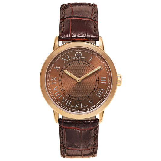 Front view of 88 Rue du Rhone Double 8 Origin Women's Swiss Quartz (Battery-Powered) Watch 87WA120016