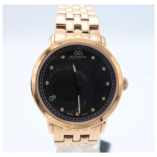 Front view of 88 Rue du Rhone 88 Originals Women's Swiss Quartz (Battery-Powered) Watch 87WA120017-SD