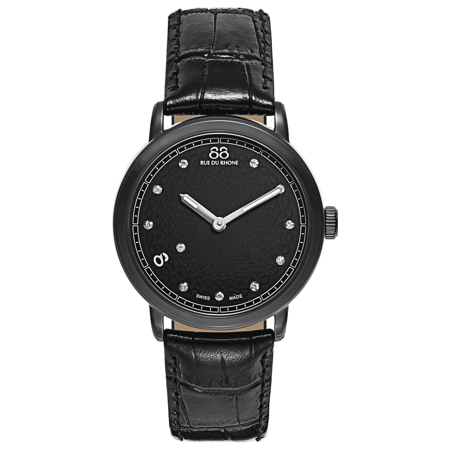Front view of 88 Rue du Rhone Double 8 Origin Women's Swiss Quartz (Battery-Powered) Watch 87WA120022
