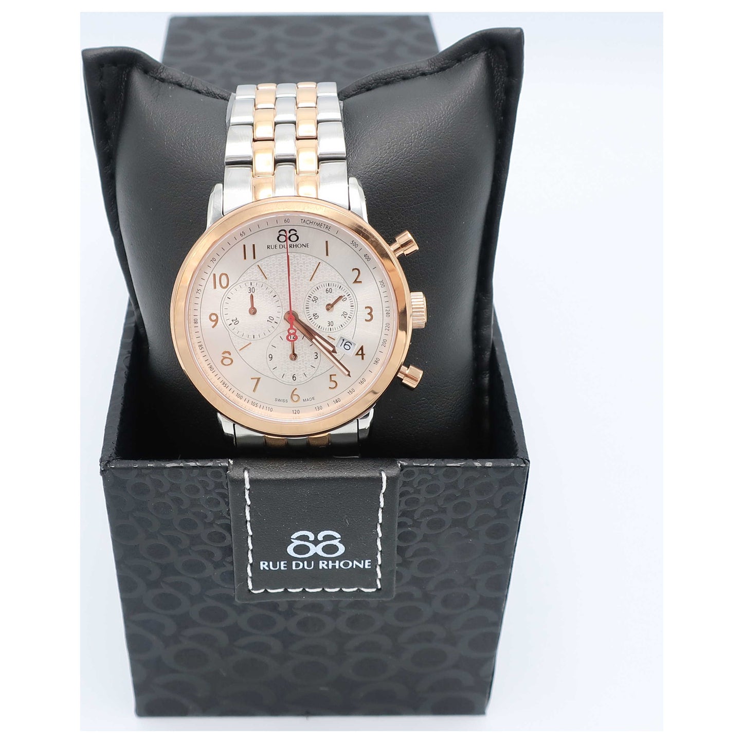 88 Rue du Rhone Double 8 Origin Men's Swiss Quartz (Battery-Powered) Watch 87WA120057-SD - Image #6