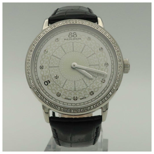 Front view of 88 Rue du Rhone Double 8 Origin Women's Swiss Quartz (Battery-Powered) Watch 87WA120061-SD