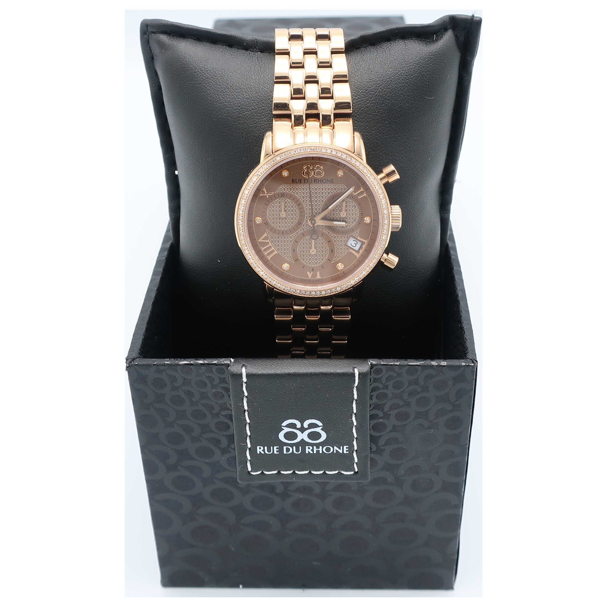 88 Rue du Rhone Double 8 Origin Women's Swiss Quartz (Battery-Powered) Watch 87WA130002-SD - Image #6