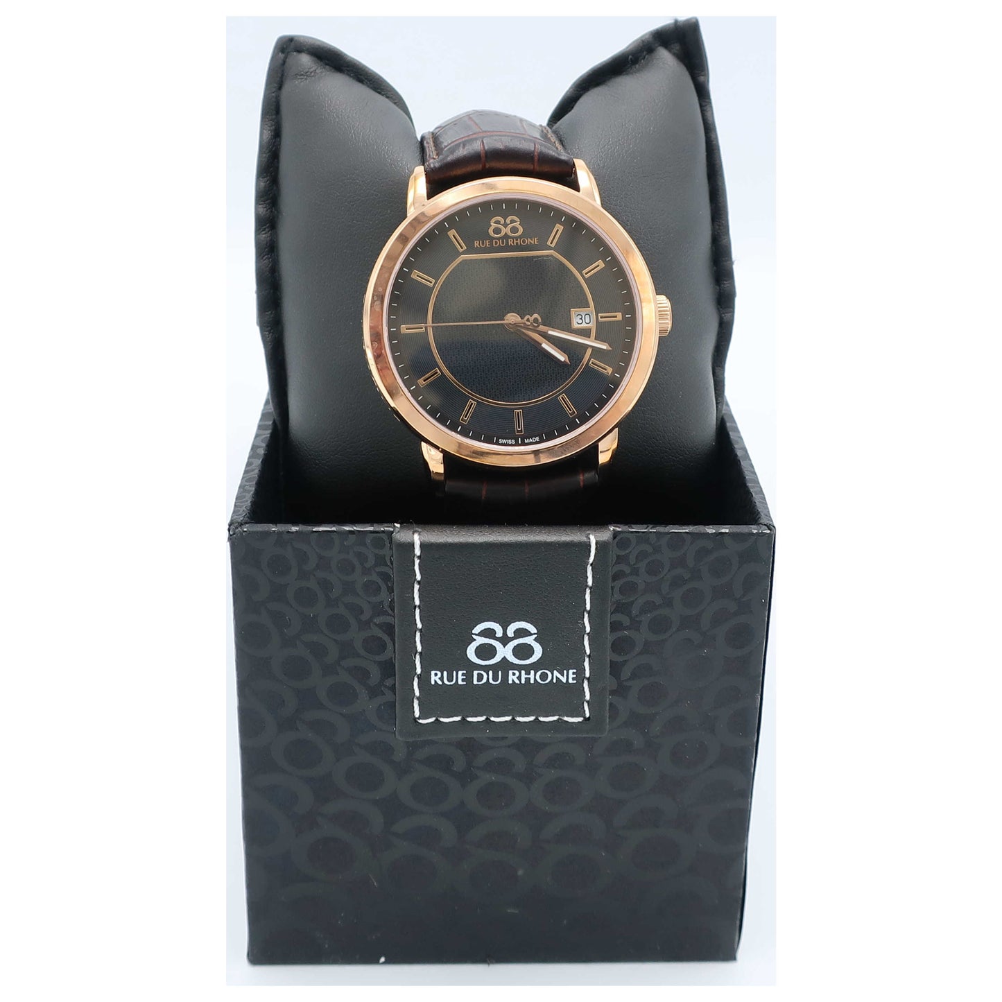 88 Rue du Rhone Double 8 Origin Men's Swiss Quartz (Battery-Powered) Watch 87WA130013-SD - Image #6