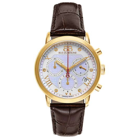 Front view of 88 Rue du Rhone Double 8 Origin Women's Swiss Quartz (Battery-Powered) Watch 87WA130028