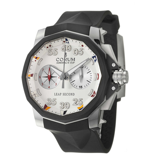 Front view of Corum Admiral's Cup Men's Automatic Watch 895-931-06-0371-AA92
