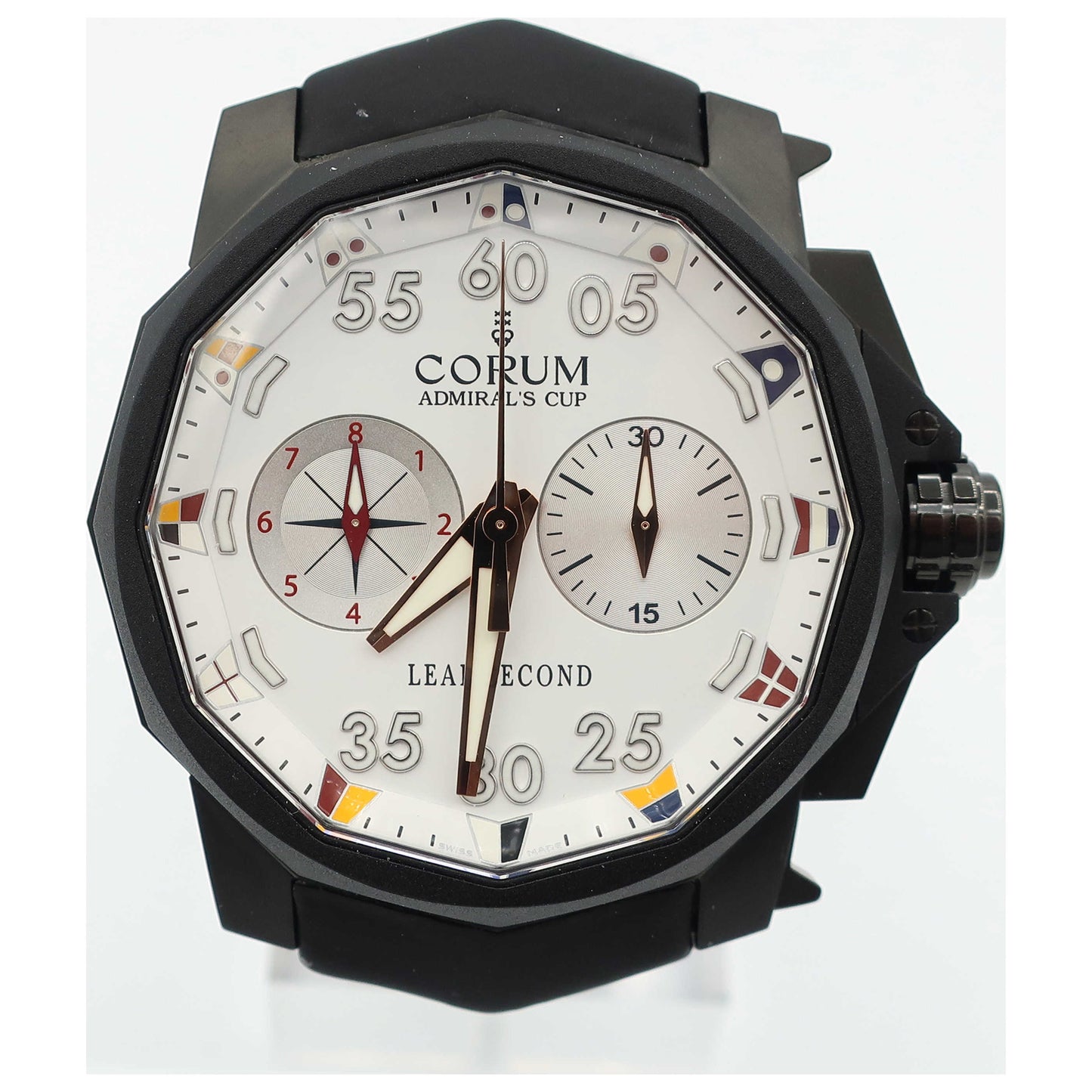 Front view of Corum Admiral's Cup Men's Automatic Watch 895-931060371AA92-SD