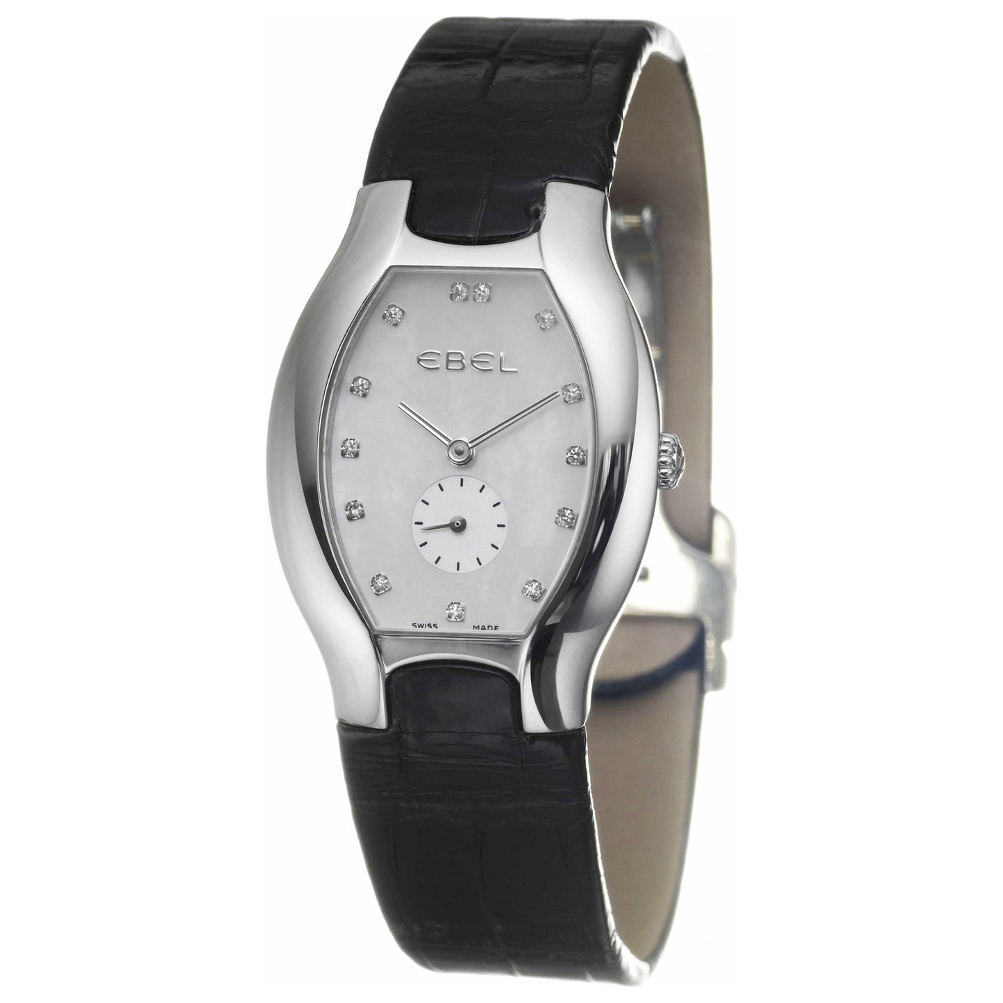 Front view of Ebel Beluga Tonneau Women's Swiss Quartz (Battery-Powered) Watch 9014G31-9935206