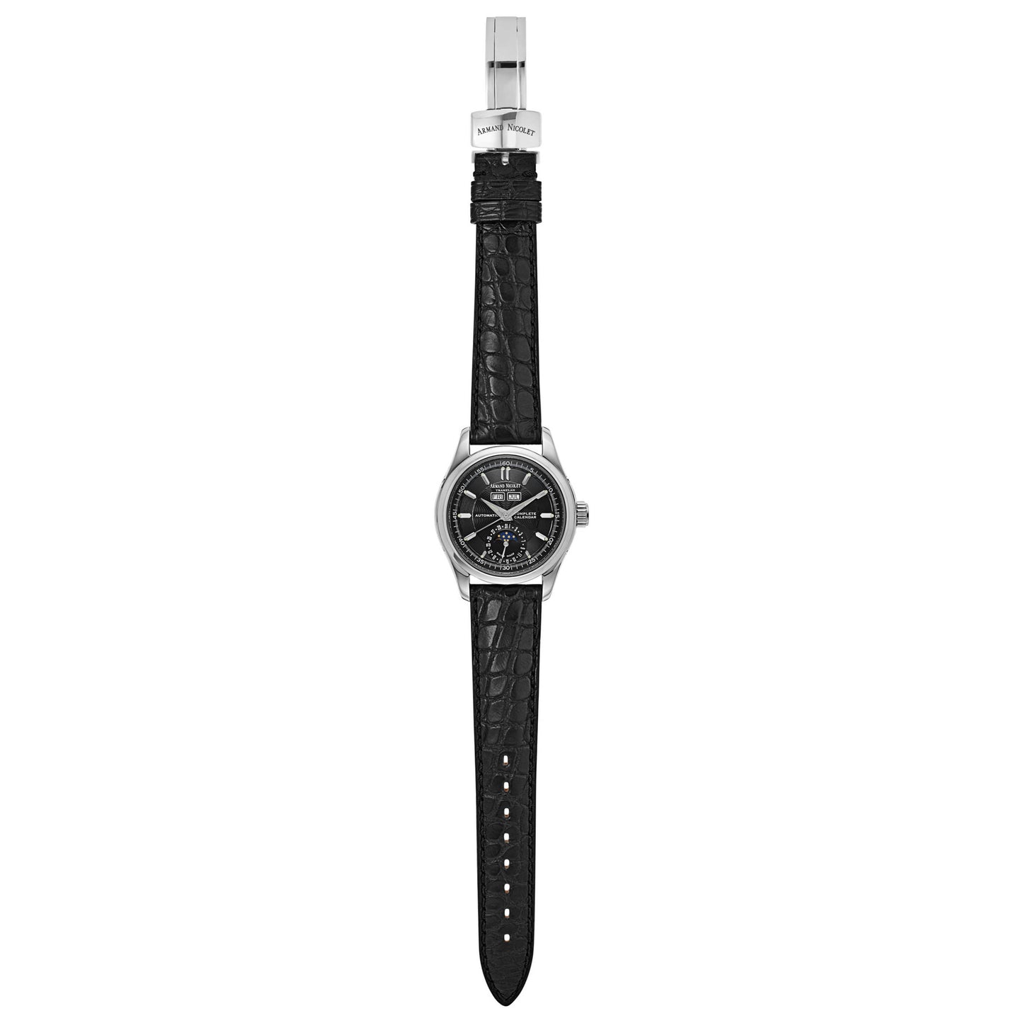 Armand Nicolet Hunter Men's Automatic Watch 9042A-1-NR-P742NR9 - Image #8