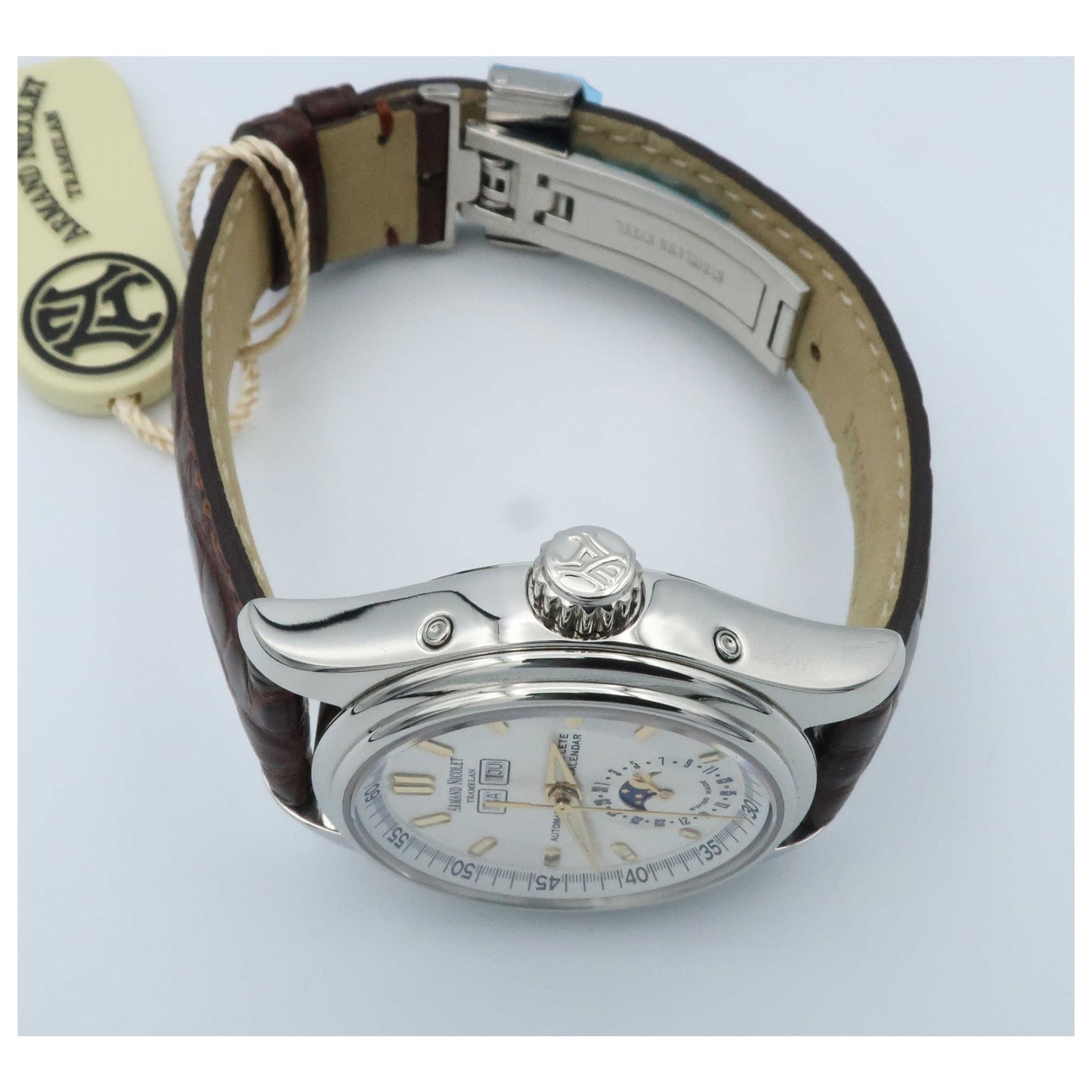 Armand Nicolet Hunter Men's Automatic Watch 9042A-1ASP742MR9-SDV - Image #8