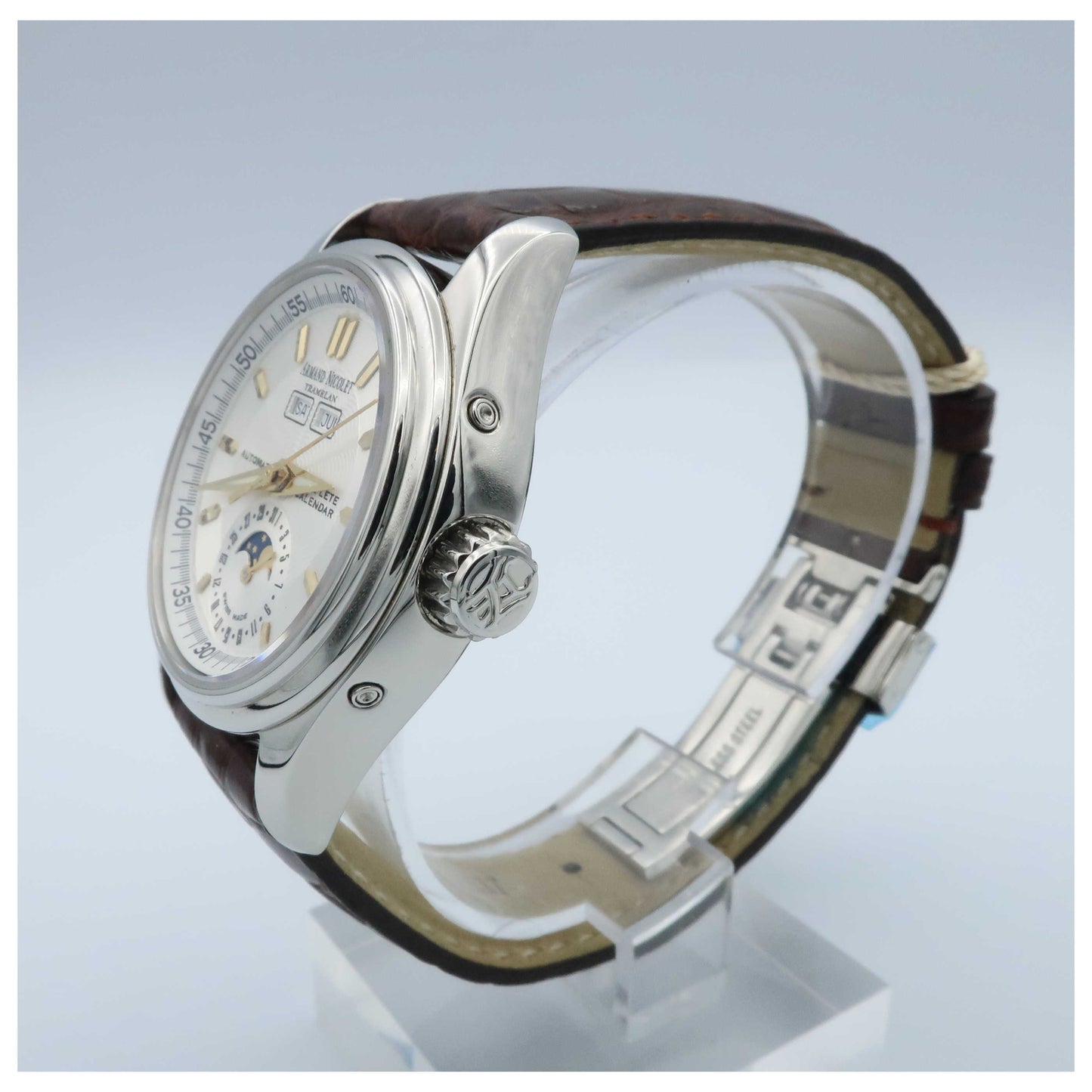 Armand Nicolet Hunter Men's Automatic Watch 9042A-1ASP742MR9-SDV - Image #4