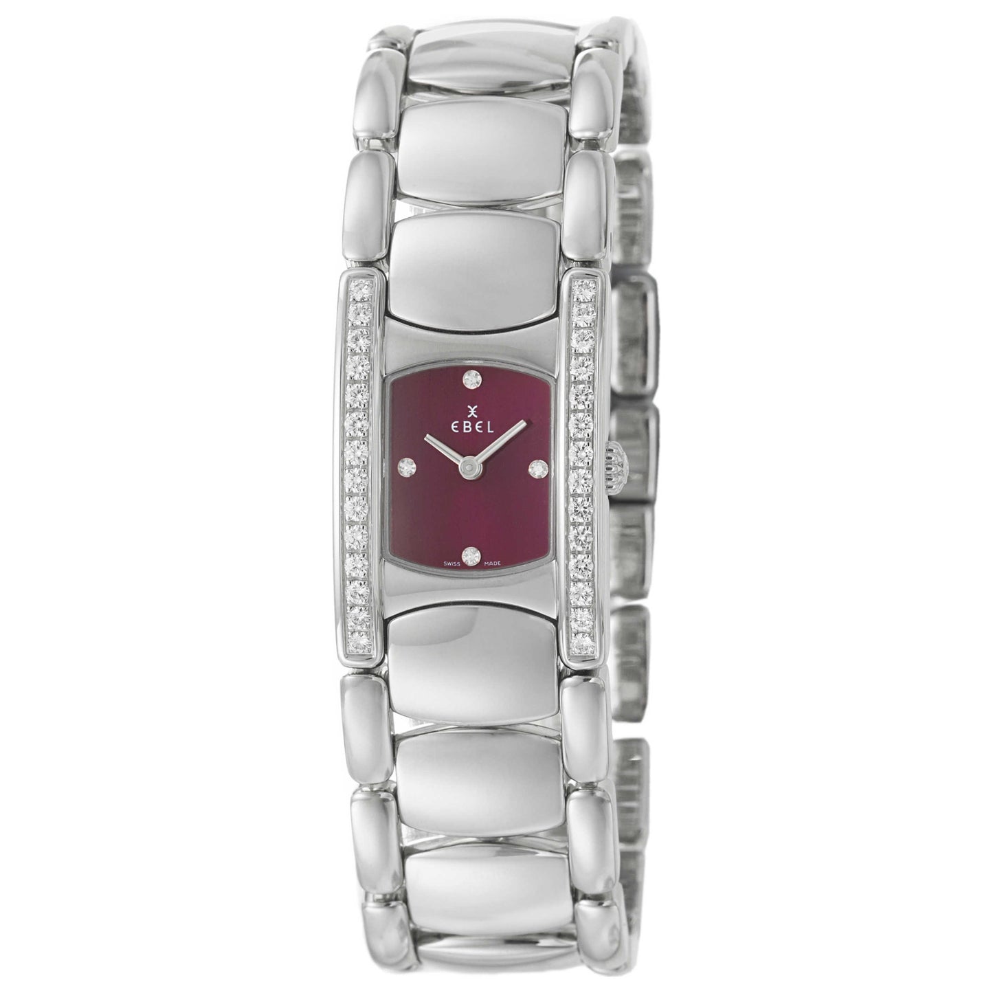 Front view of Ebel Beluga Manchette Women's Swiss Quartz (Battery-Powered) Watch 9057A28-3761050