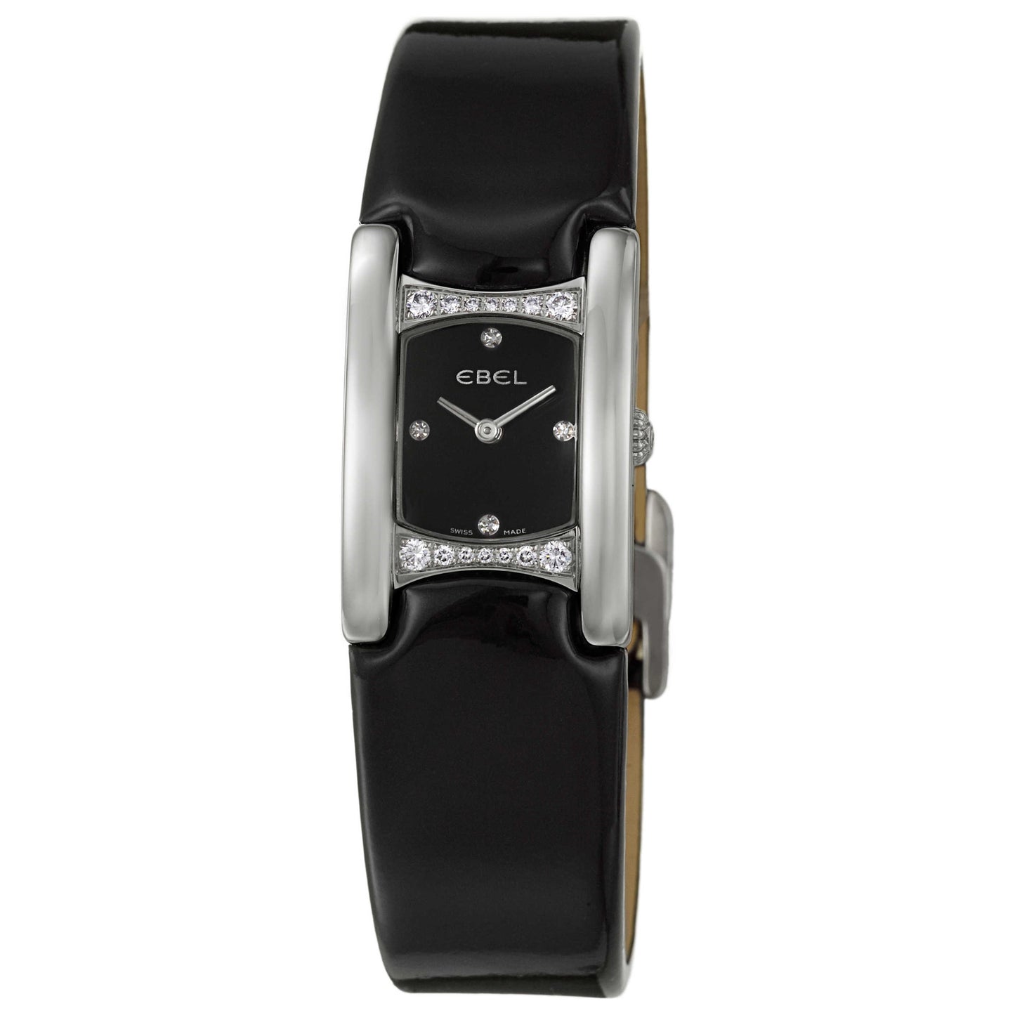 Front view of Ebel Beluga Manchette Women's Swiss Quartz (Battery-Powered) Watch 9057A28-563035A06BLS
