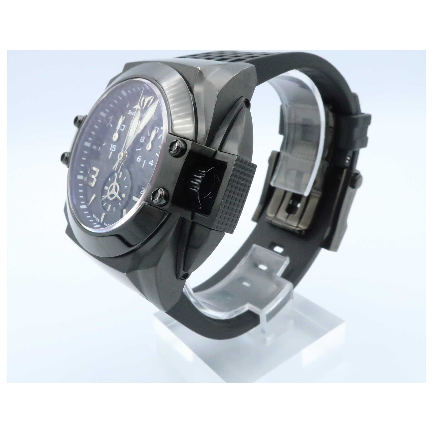 TechnoMarine BlackWatch Men's Swiss Quartz (Battery-Powered) Watch 908003-SD - Image #4