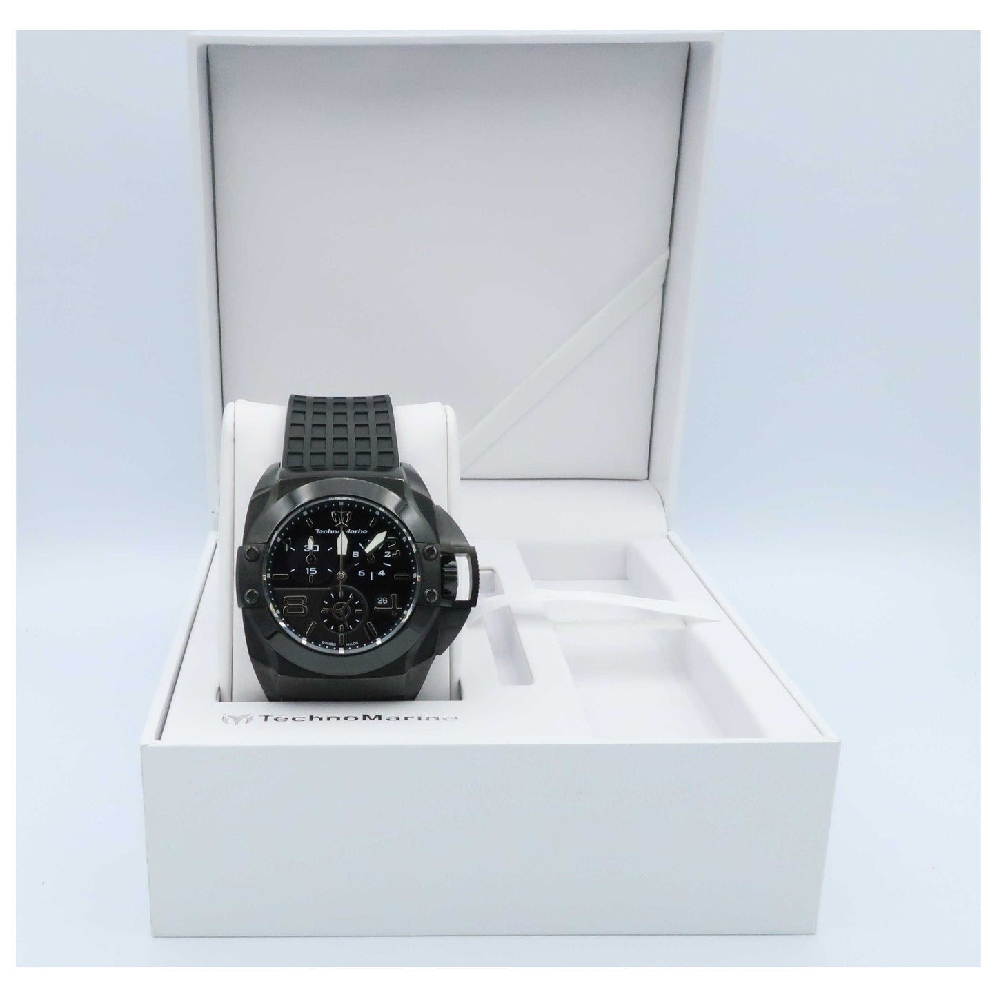 TechnoMarine BlackWatch Men's Swiss Quartz (Battery-Powered) Watch 908003-SD - Image #6