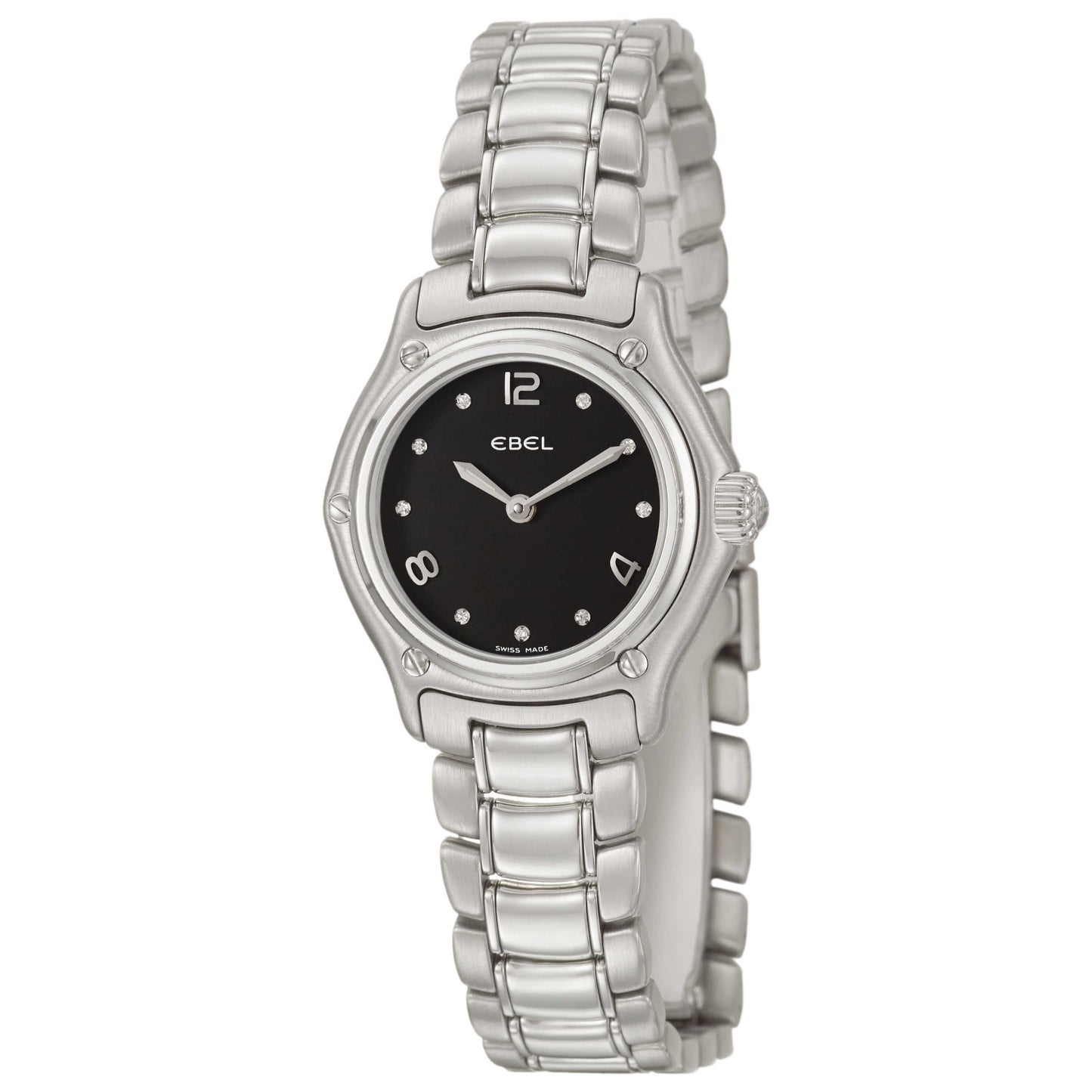 Front view of Ebel 1911 Women's Swiss Quartz (Battery-Powered) Watch 9090211-15865P
