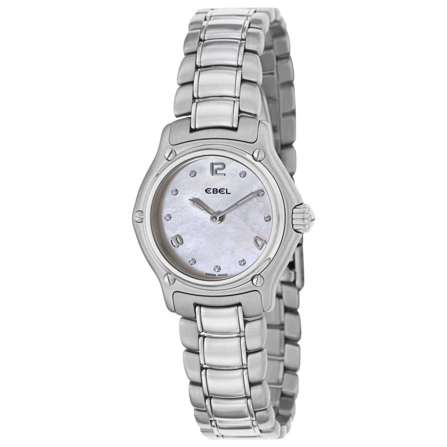 Front view of Ebel 1911 Women's Swiss Quartz (Battery-Powered) Watch 9090211-16865P
