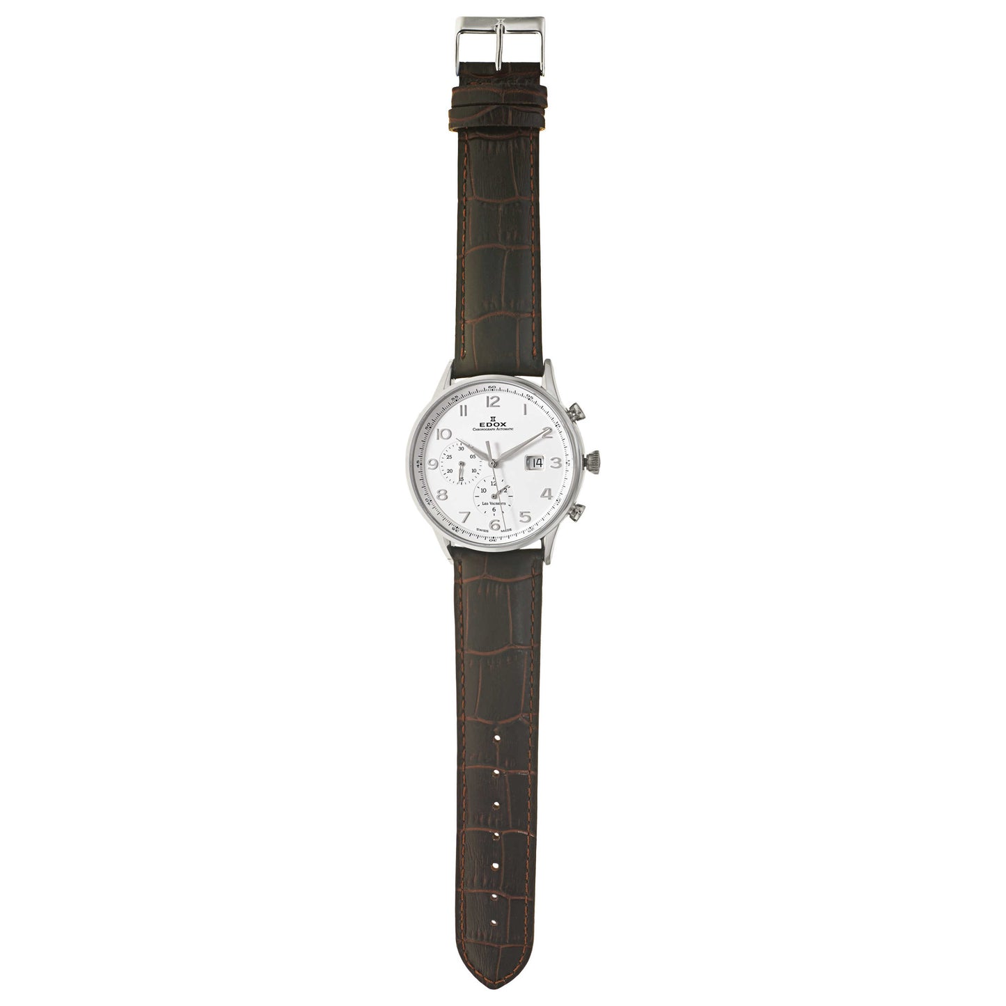 Edox Les Vauberts Men's Automatic Watch 91001-3-ABN - Image #8