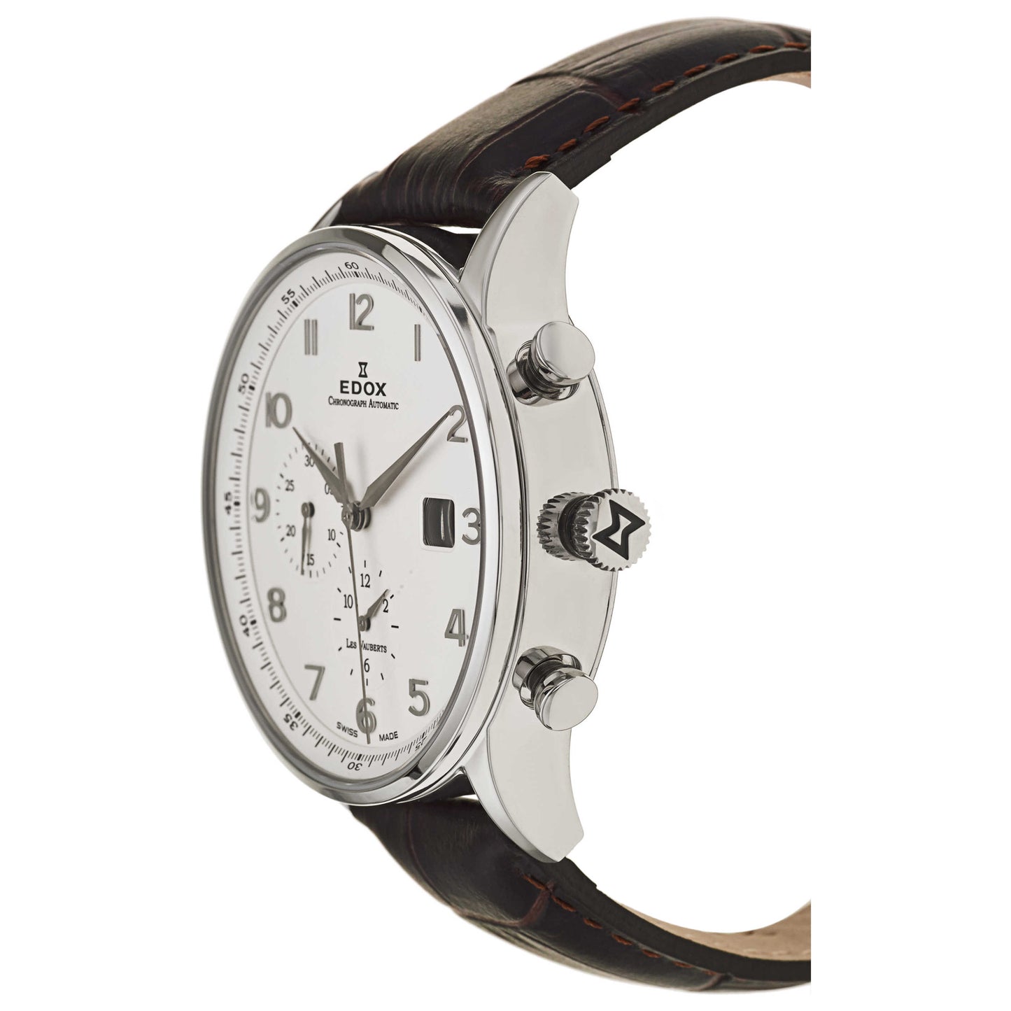 Edox Les Vauberts Men's Automatic Watch 91001-3-ABN - Image #4