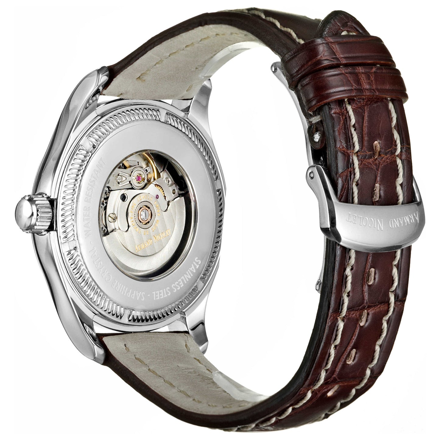 Armand Nicolet M02 Men's Watch 9141A-AG-P914MR2 - Image #2