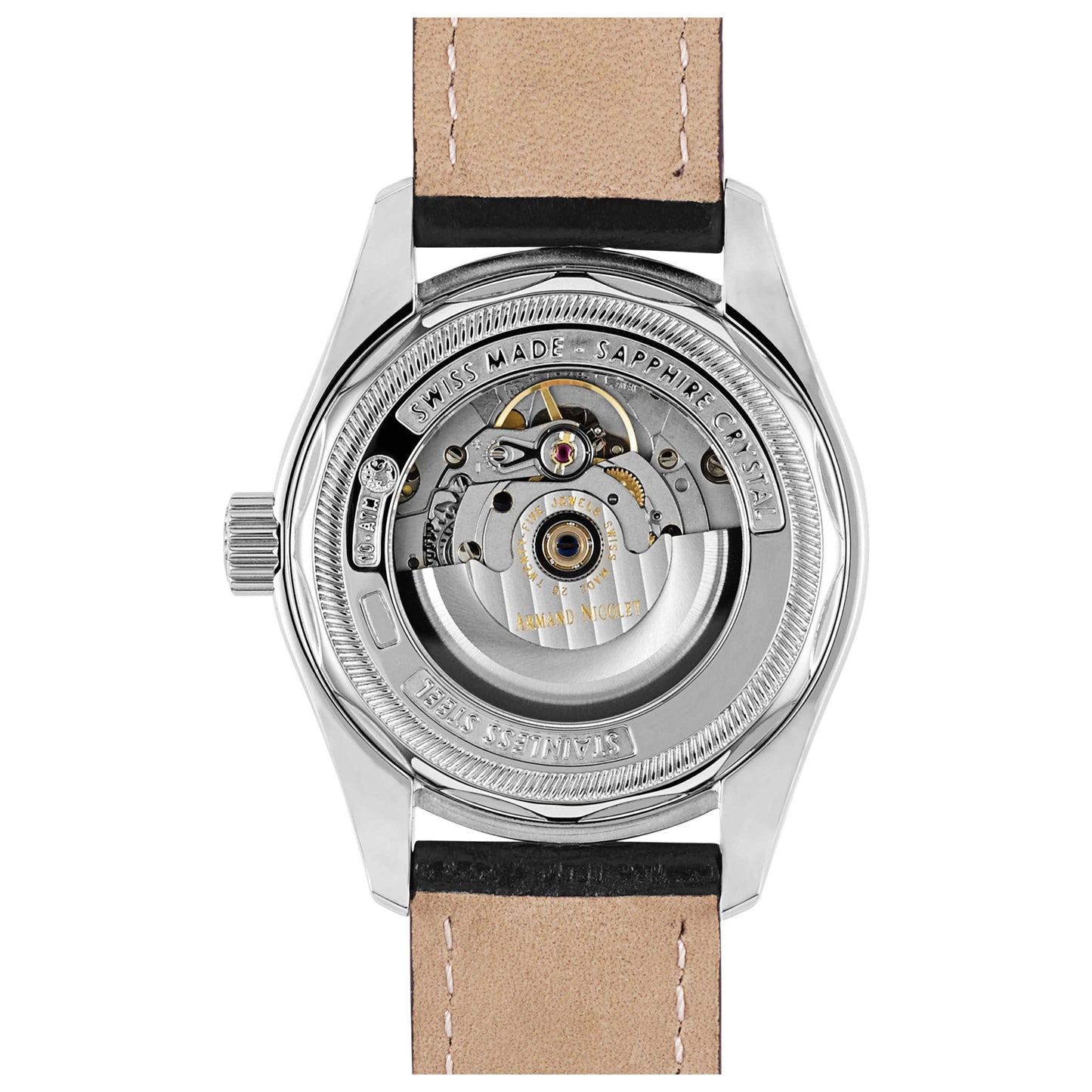 Armand Nicolet M02 Men's Automatic Watch 9141A-NR-P974NR2 - Image #2