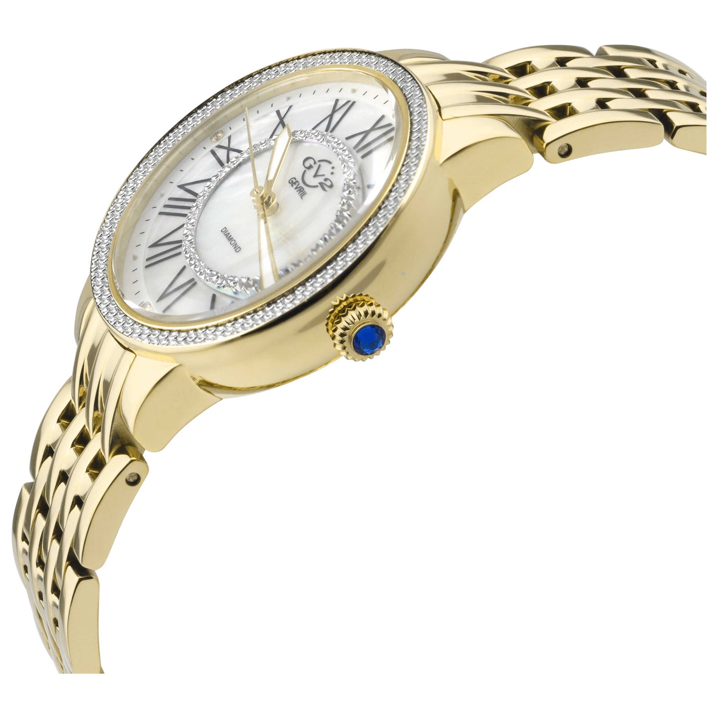 GV2 by Gevril Astor II Diamond Women's Quartz Watch 9142 - Image #4