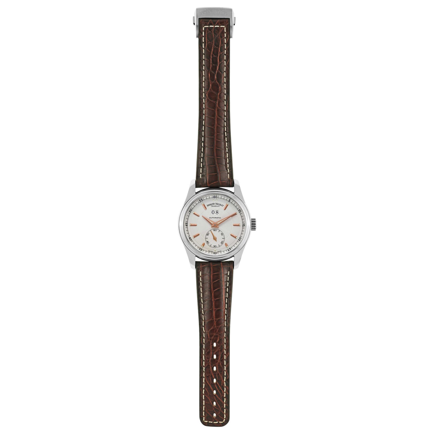 Armand Nicolet M02 Men's Automatic Watch 9146A-AS-P974MR2 - Image #8