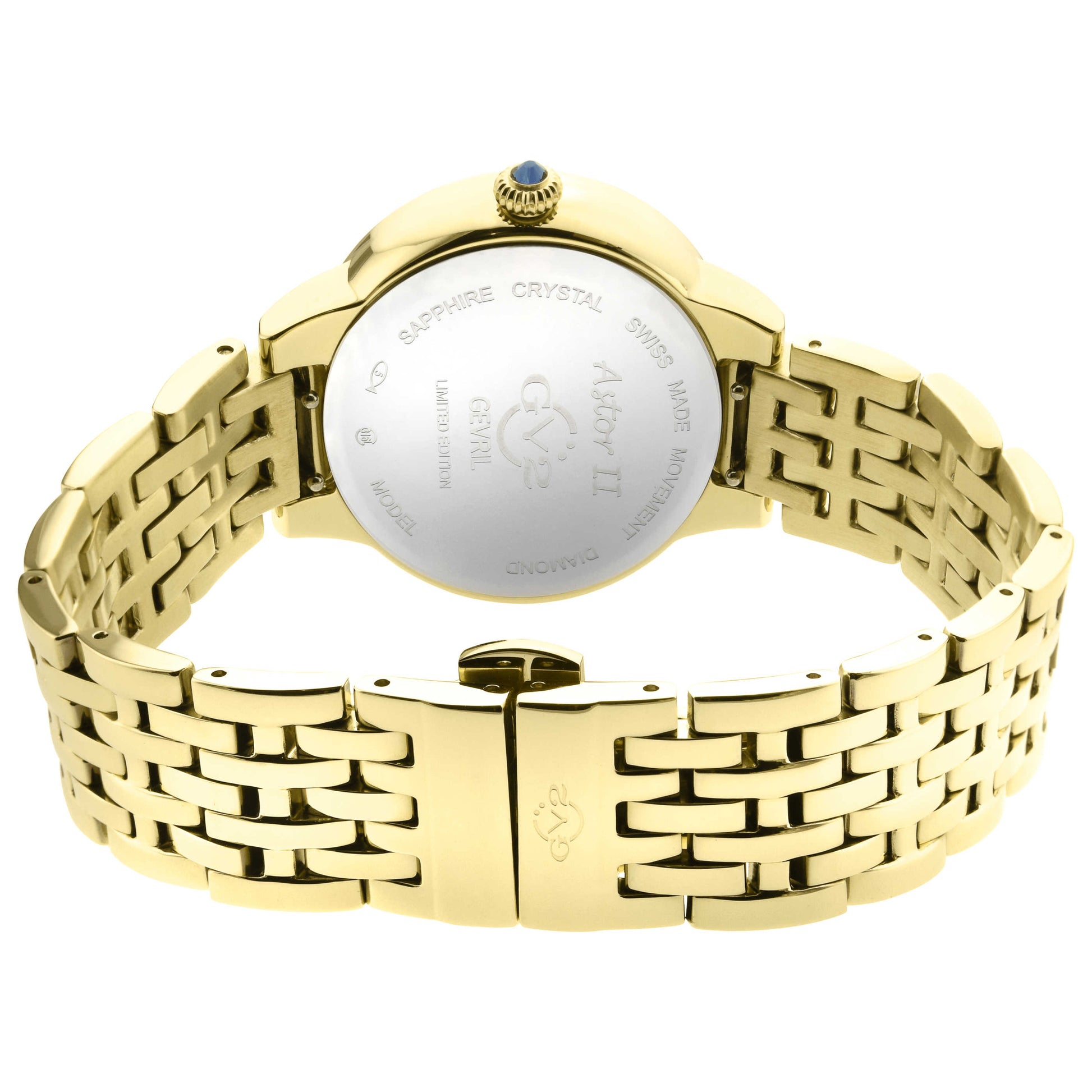 GV2 by Gevril Astor II Diamond Women's Quartz Watch 9146 - Image #2