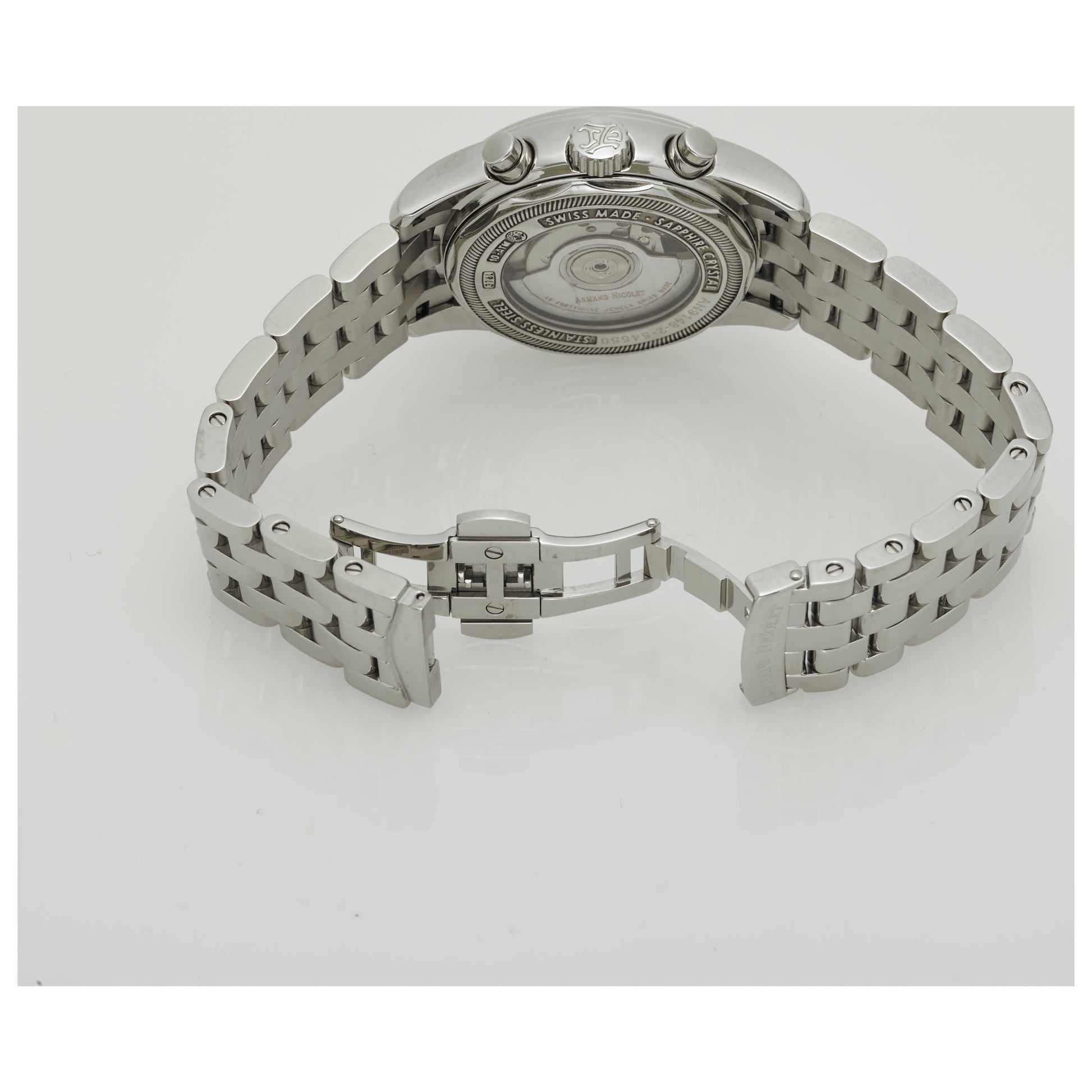 Armand Nicolet M02 Men's Automatic Watch 9148A-AG-M9140-SDV - Image #7