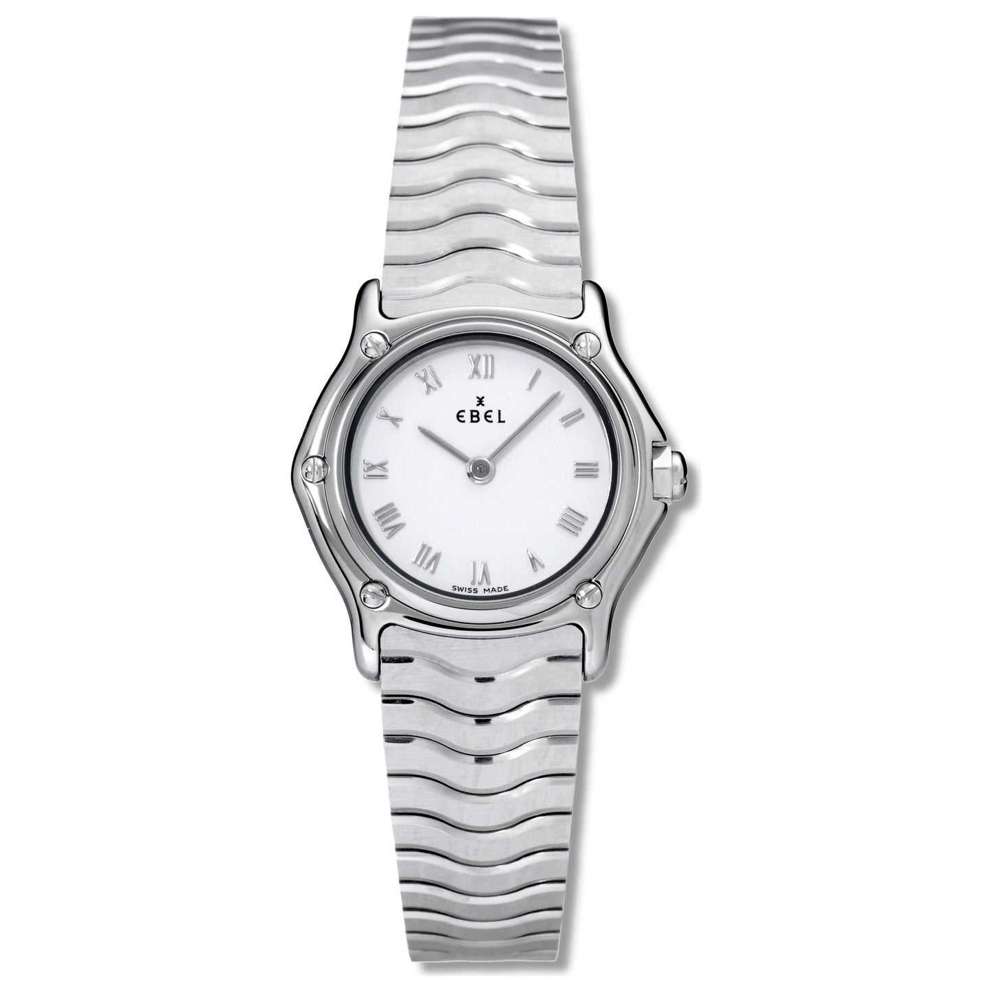 Front view of Ebel Sport Classic Women's Swiss Quartz (Battery-Powered) Watch 9157112-0228