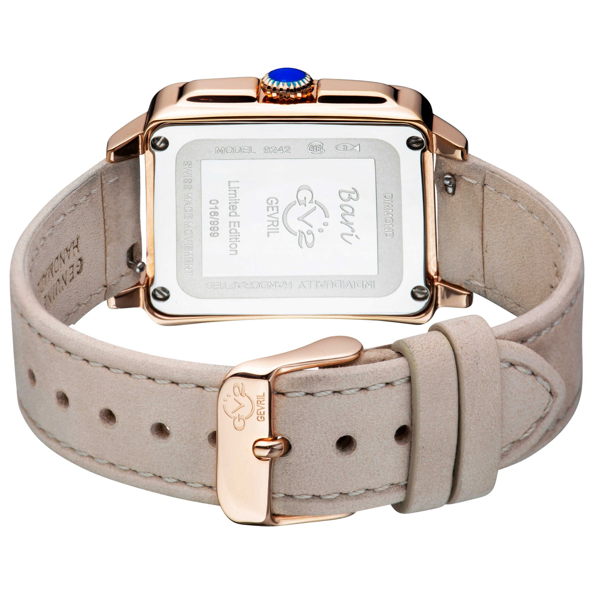 GV2 by Gevril Bari Diamond Women's Quartz Watch 9242 - Image #2