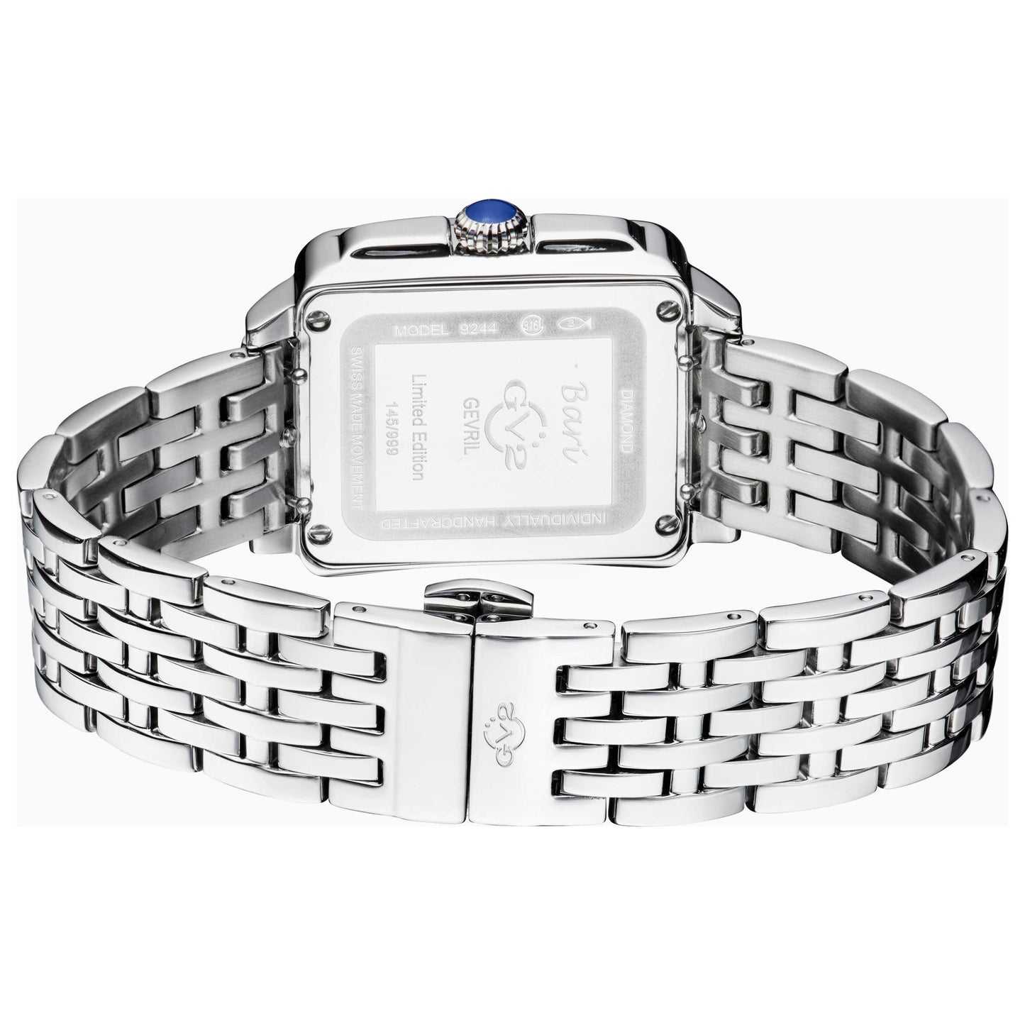 GV2 by Gevril Bari Diamond Women's Quartz Watch 9244B - Image #2