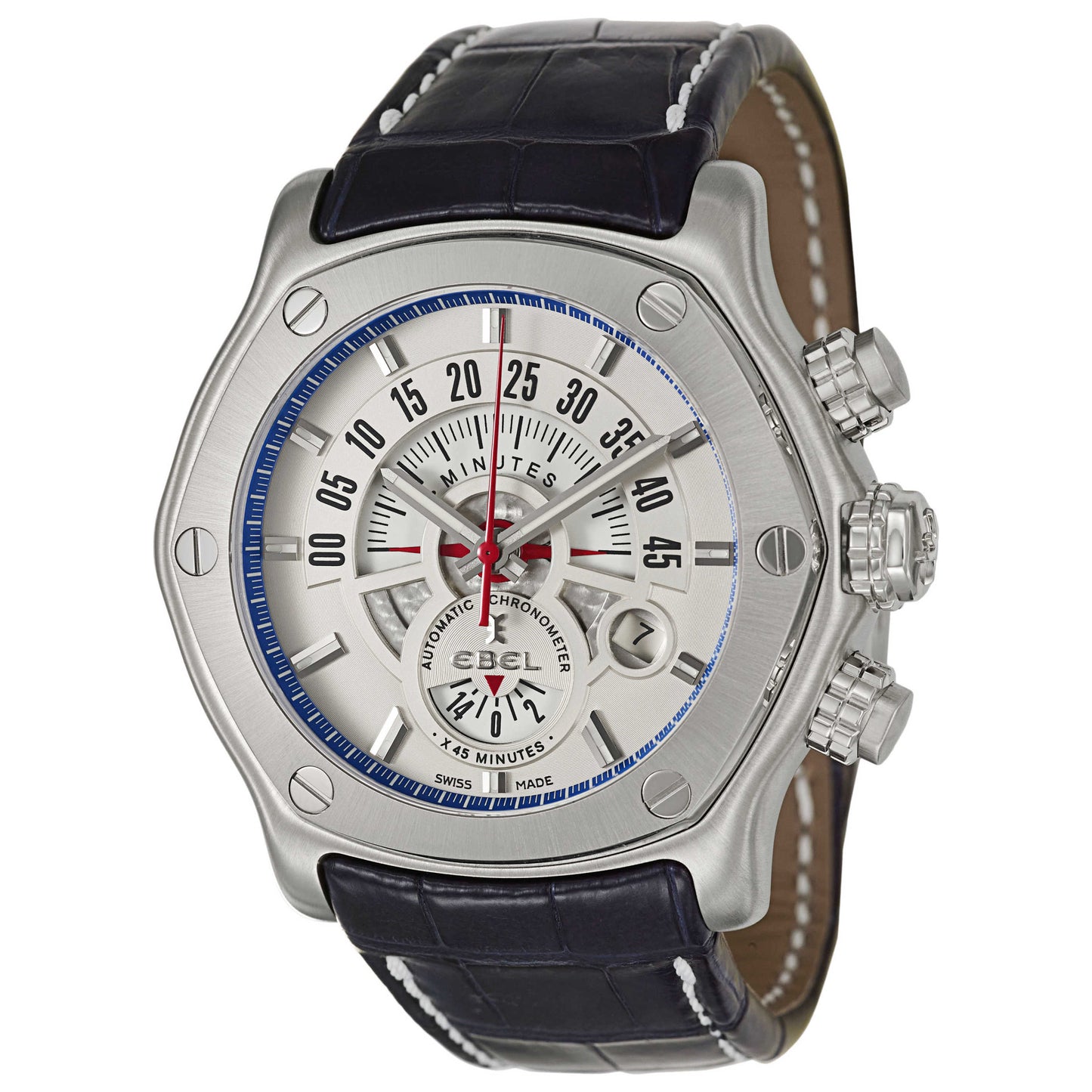 Front view of Ebel 1911 Men's Automatic Watch 9245L80-16335193WS