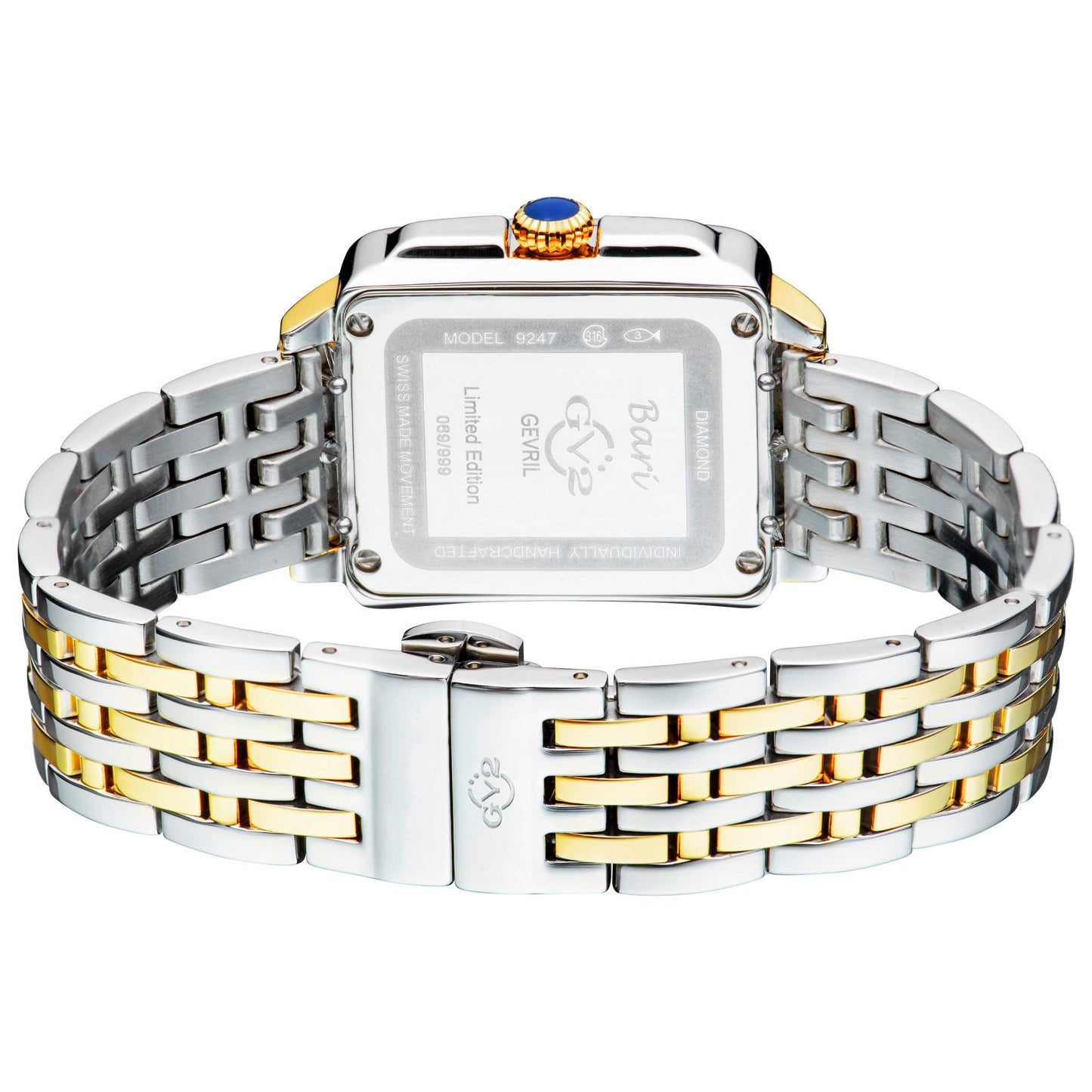 GV2 by Gevril Bari Diamond Women's Quartz Watch 9247B - Image #2