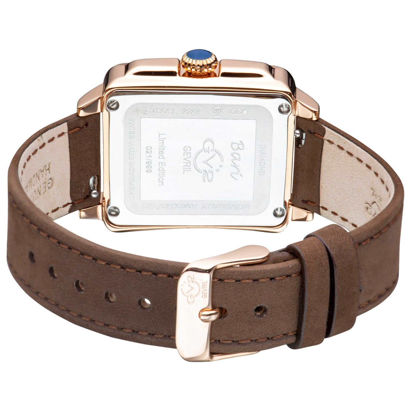 GV2 by Gevril Bari Diamond Women's Quartz Watch 9249.5 - Image #2