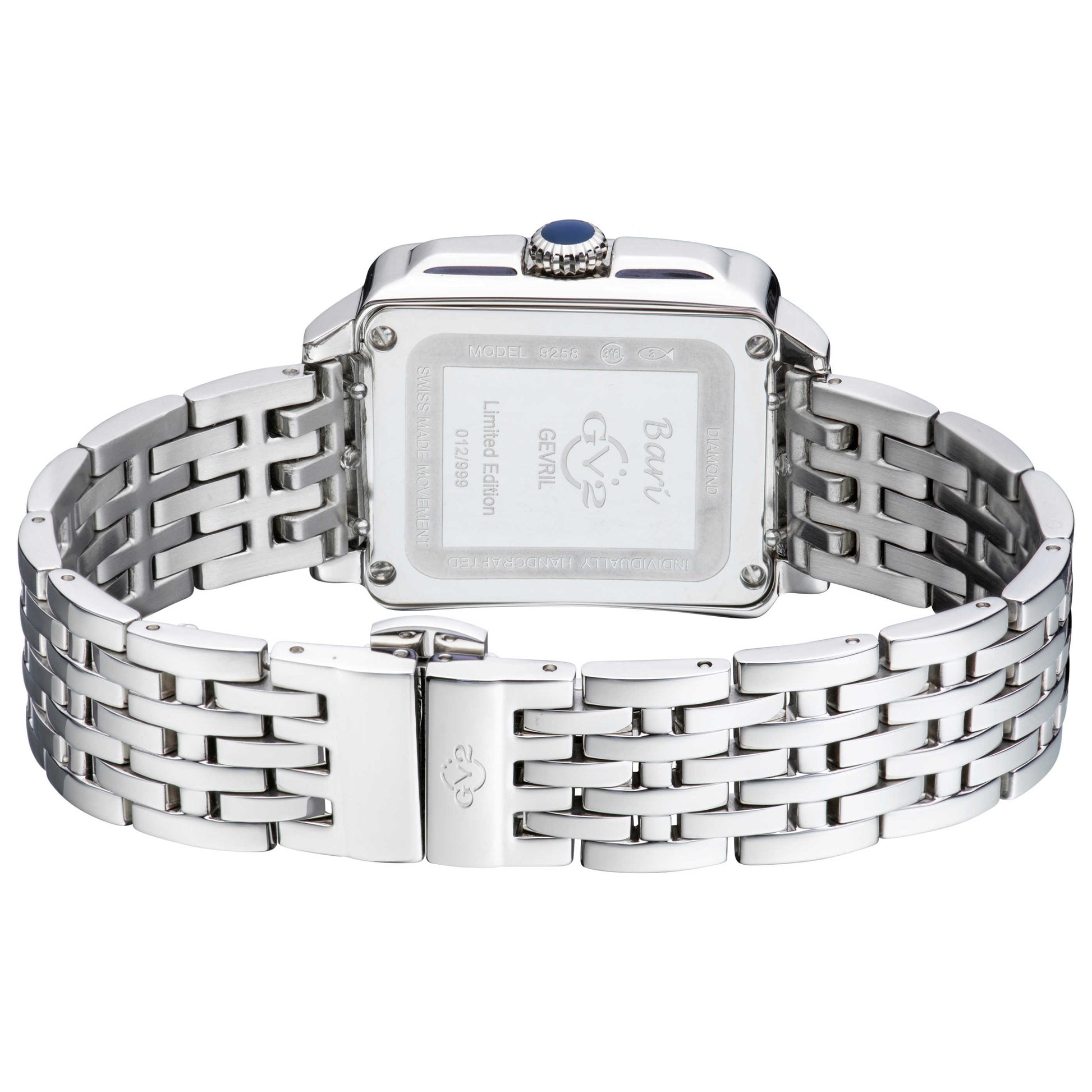 GV2 by Gevril Bari Diamond Women's Quartz Watch 9258B - Image #2