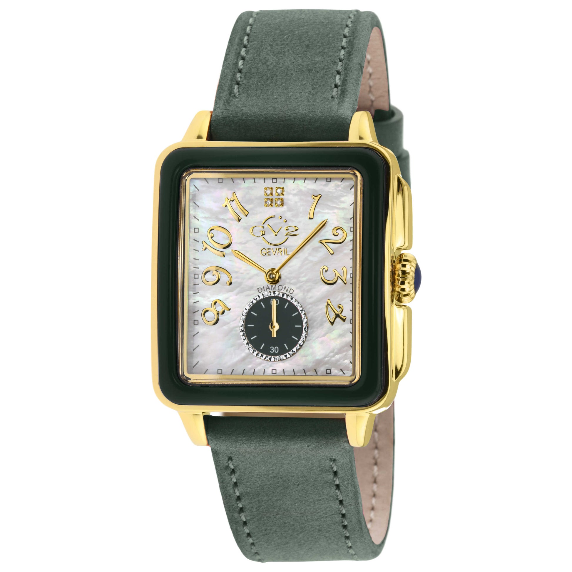 Front view of GV2 by Gevril Bari Viva Women's Quartz Watch 9264