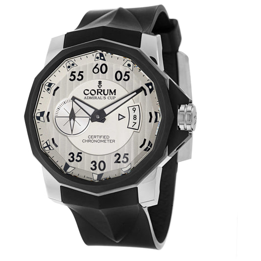 Front view of Corum Admiral's Cup Men's Automatic Watch 947-951-95-0371-AK14