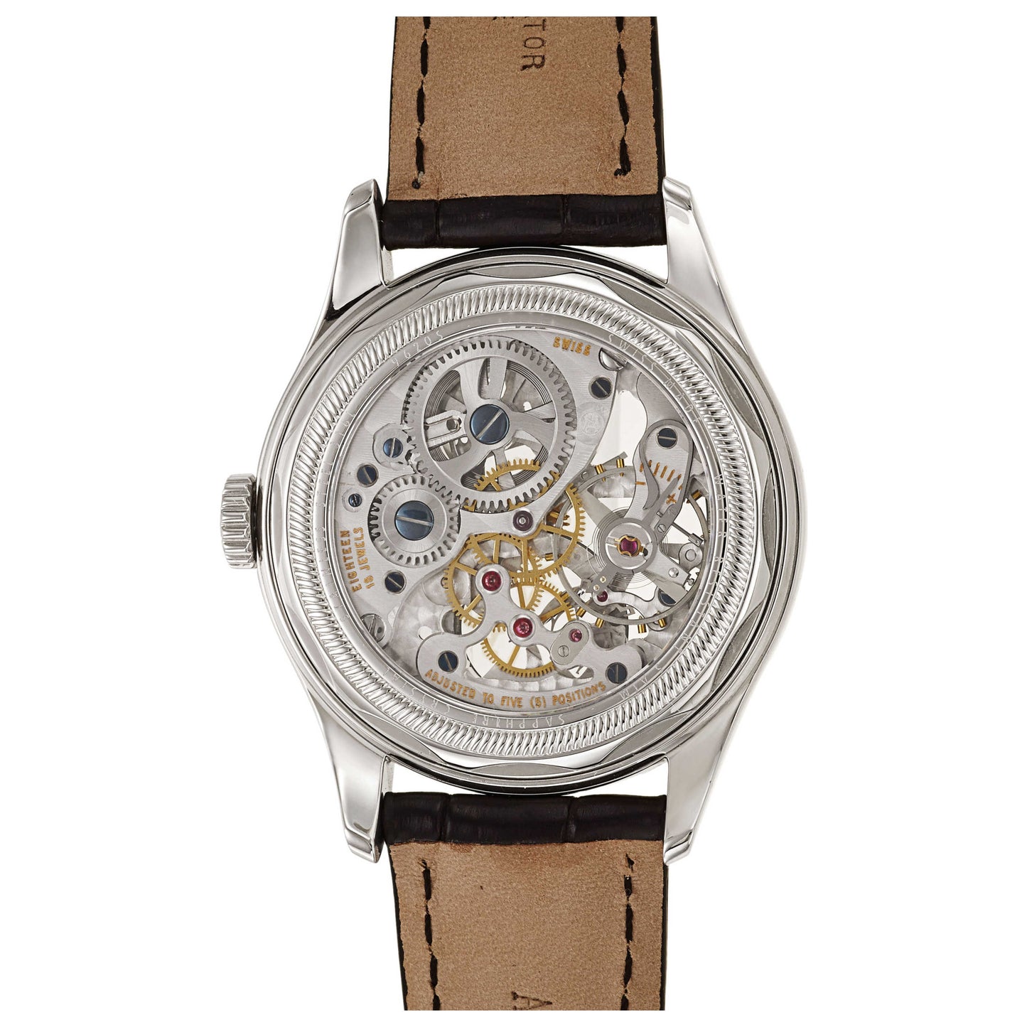 Armand Nicolet LS8 Men's Manual-Wind Watch 9620S-NR-P713NR2 - Image #2