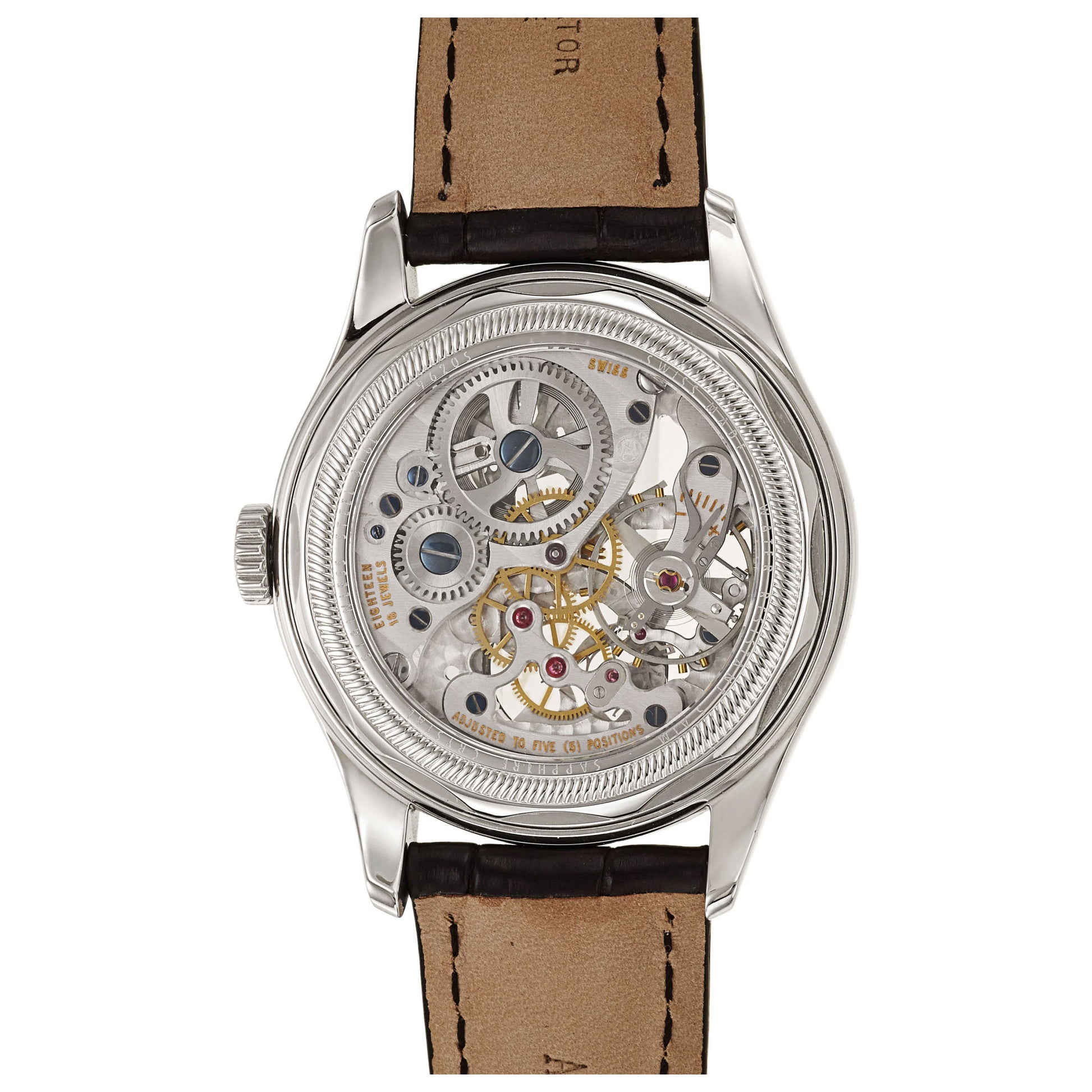 Armand Nicolet LS8 Men's Manual-Wind Watch 9620S-NR-P713NR2 - Image #2